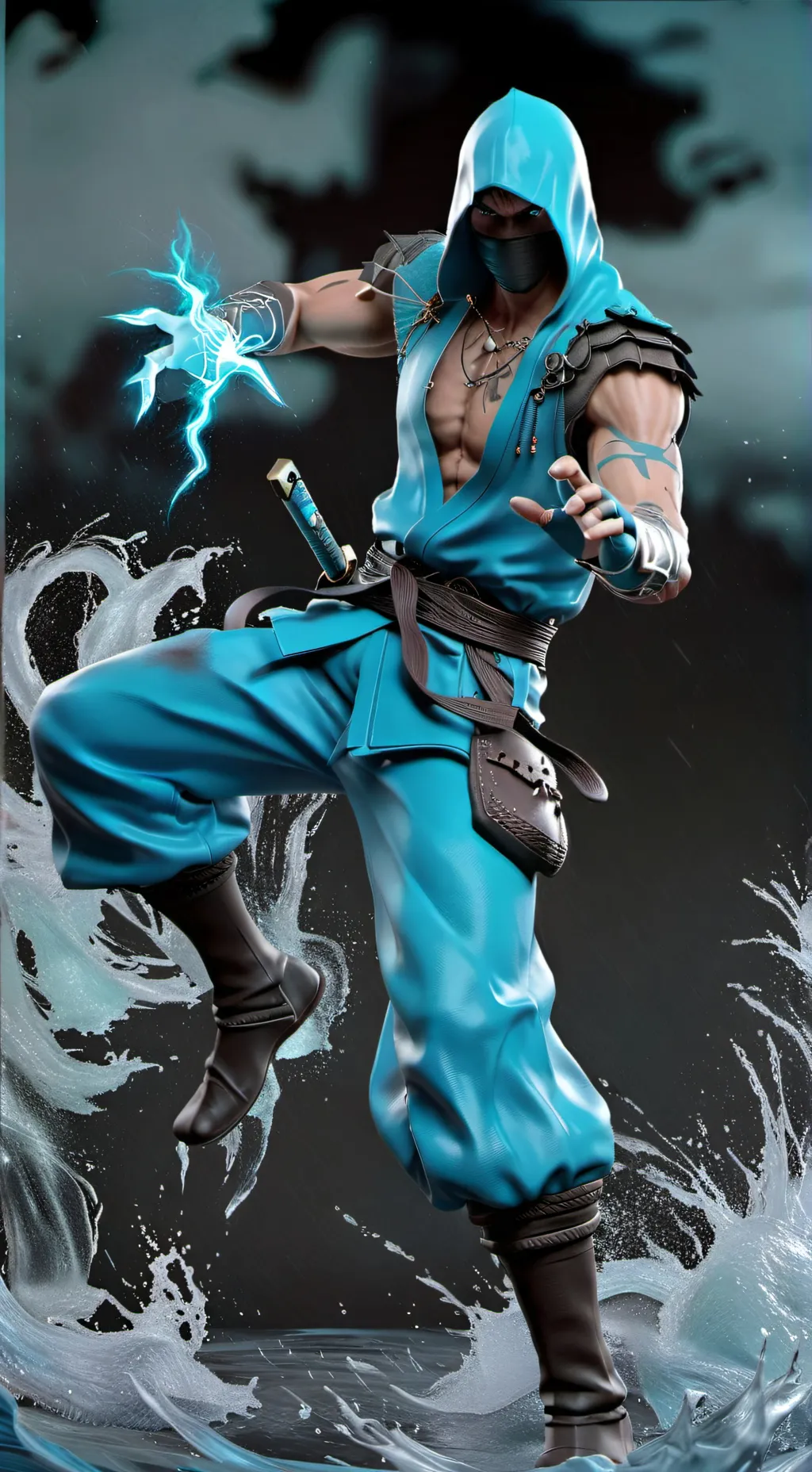 ai character:  Universal Fight background