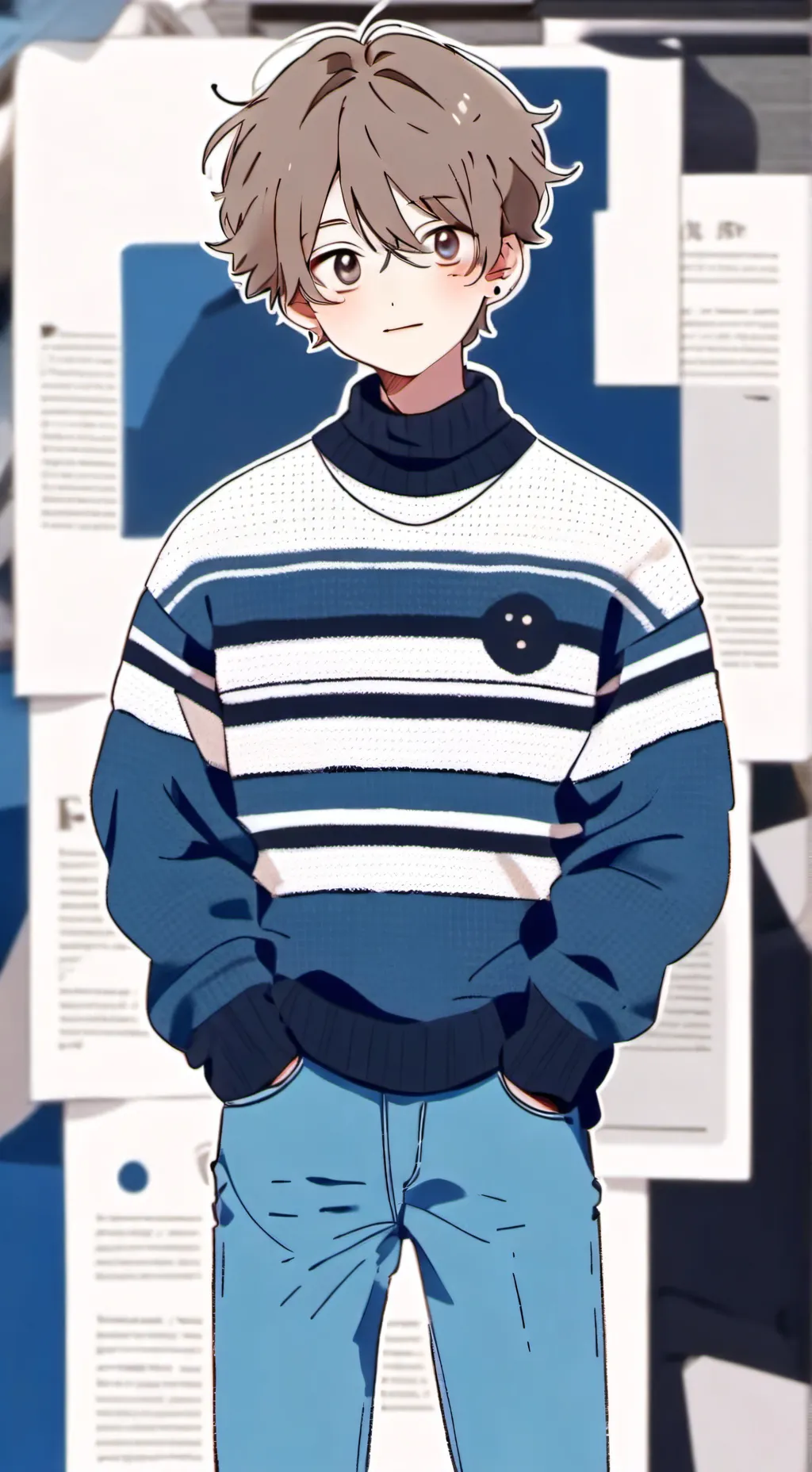 ai character: 🎶Liam🎶 background