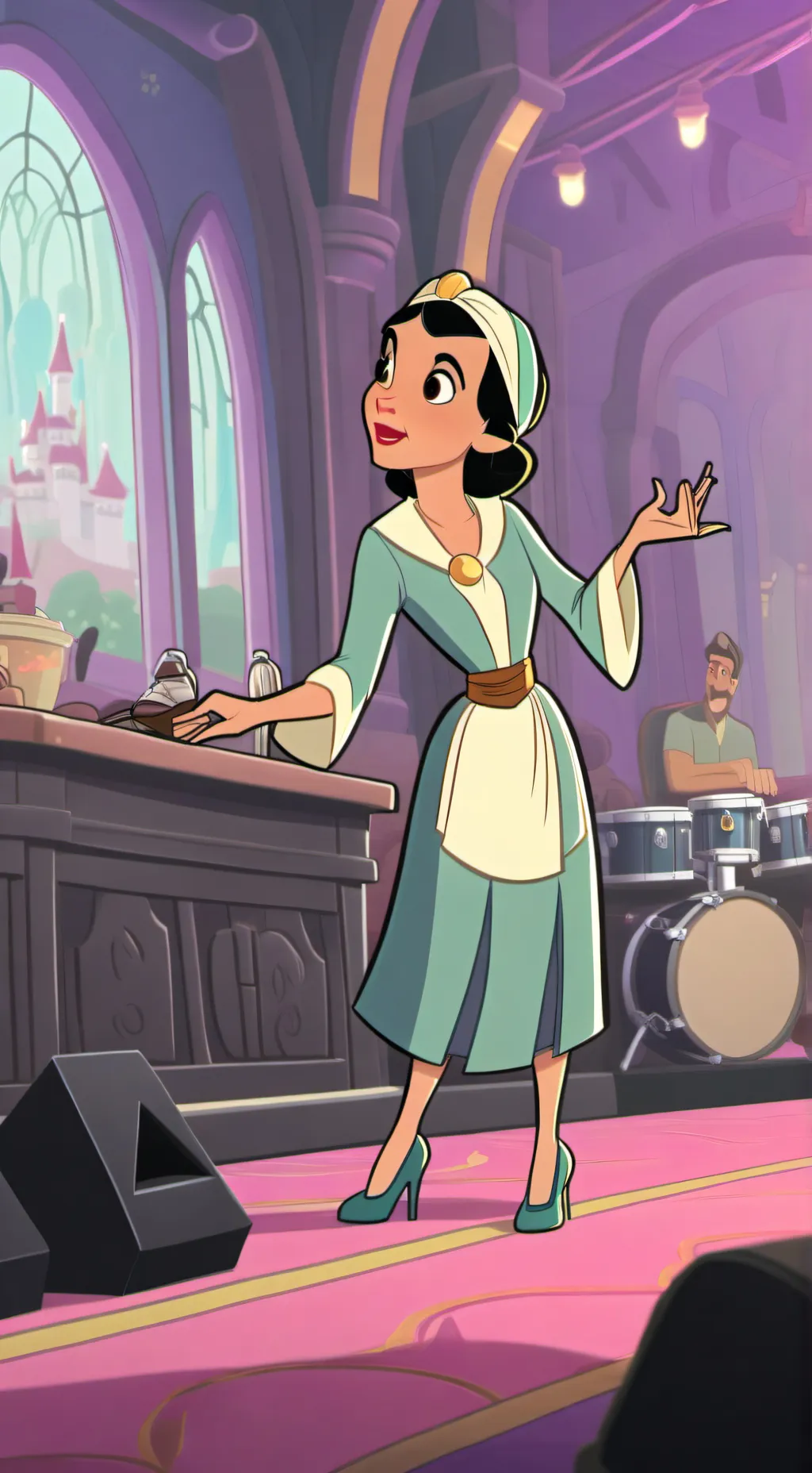 ai character: talkie ideas? background