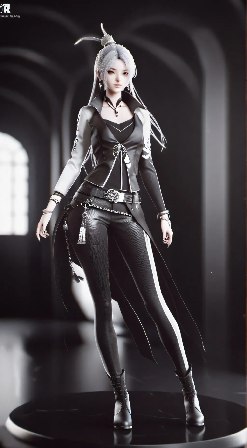 ai character: Alesia  background