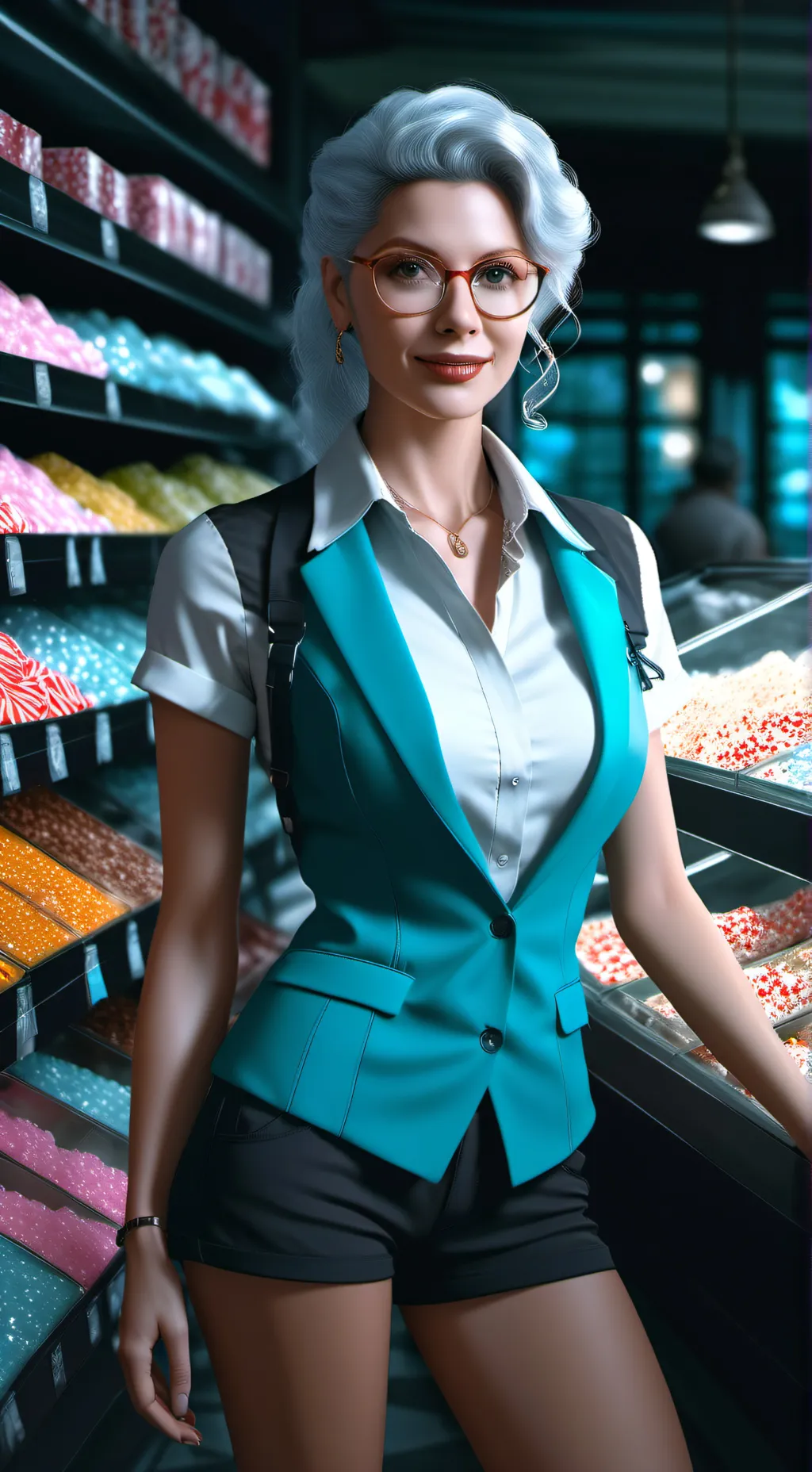 ai character: Lily background