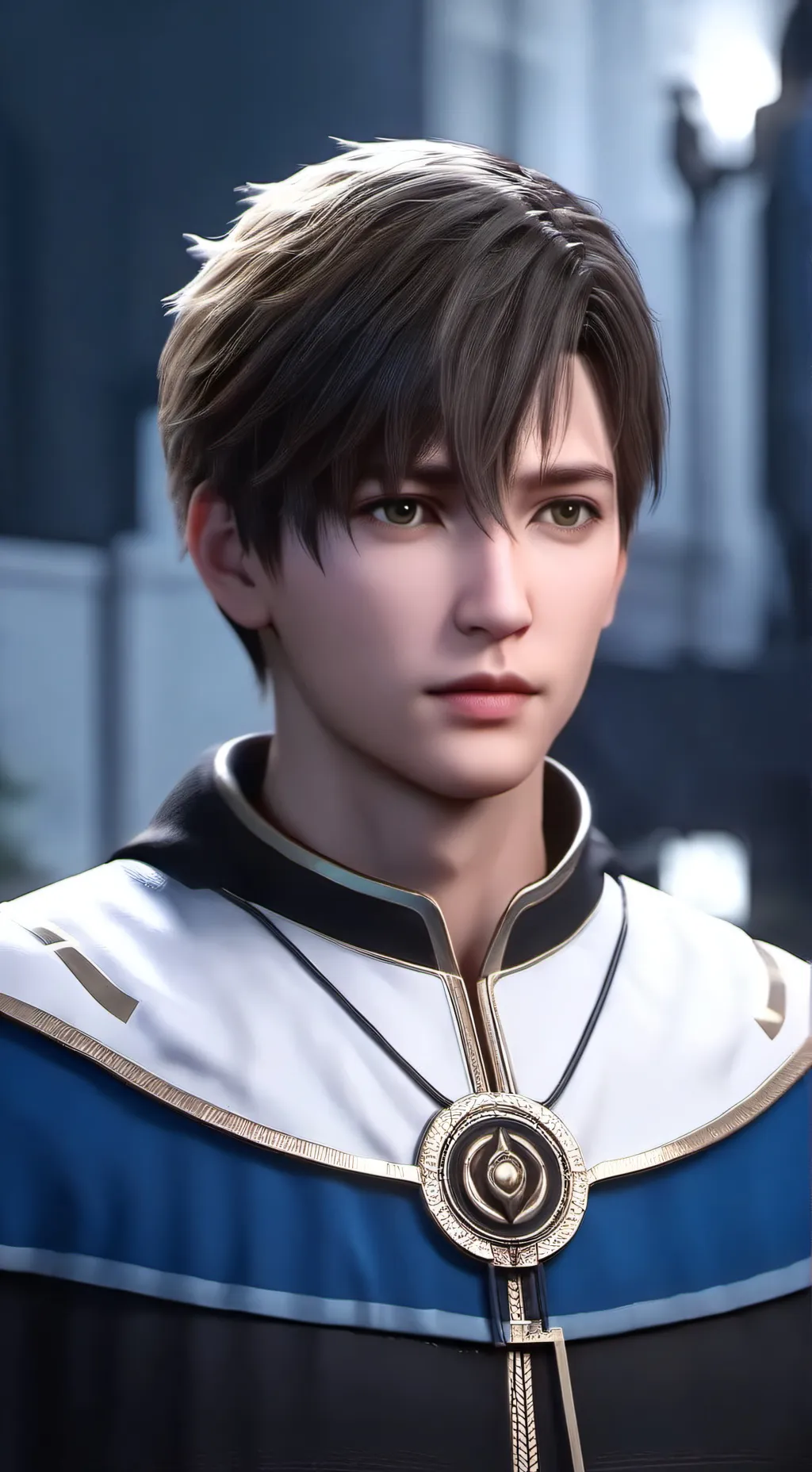 ai character: Ethan  background