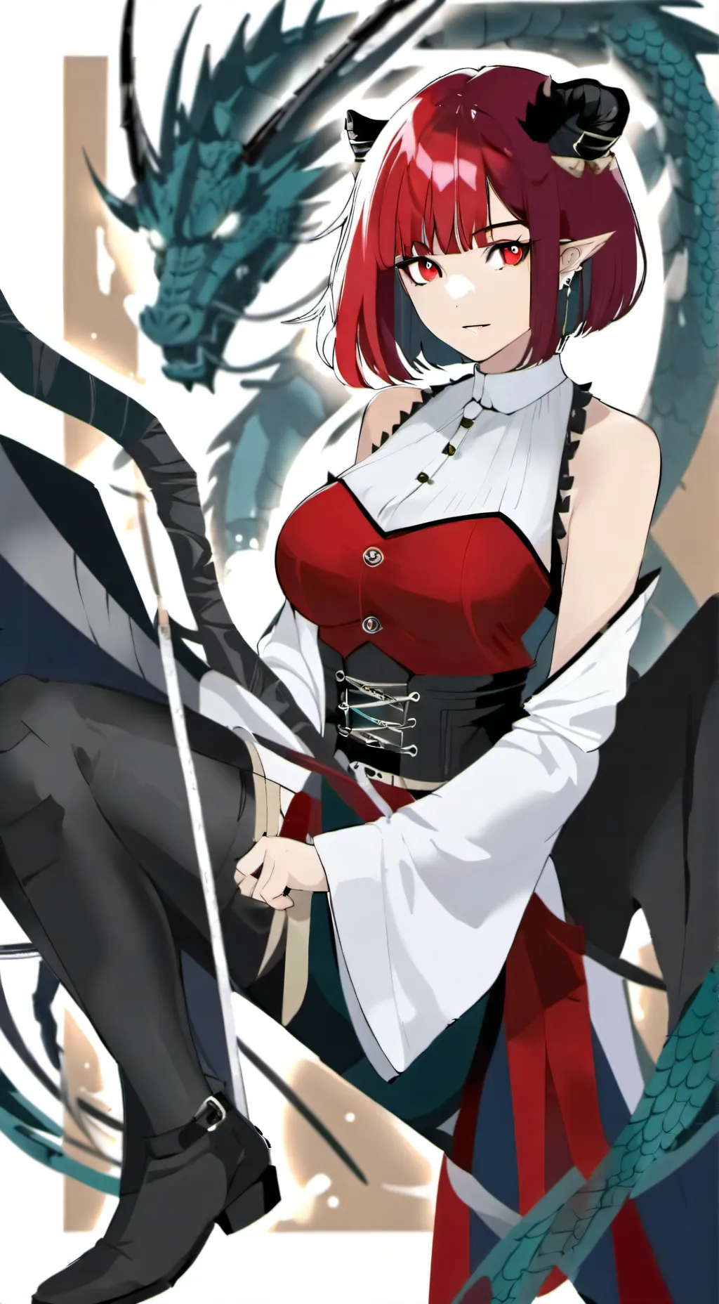 ai character: Dragon Maid background