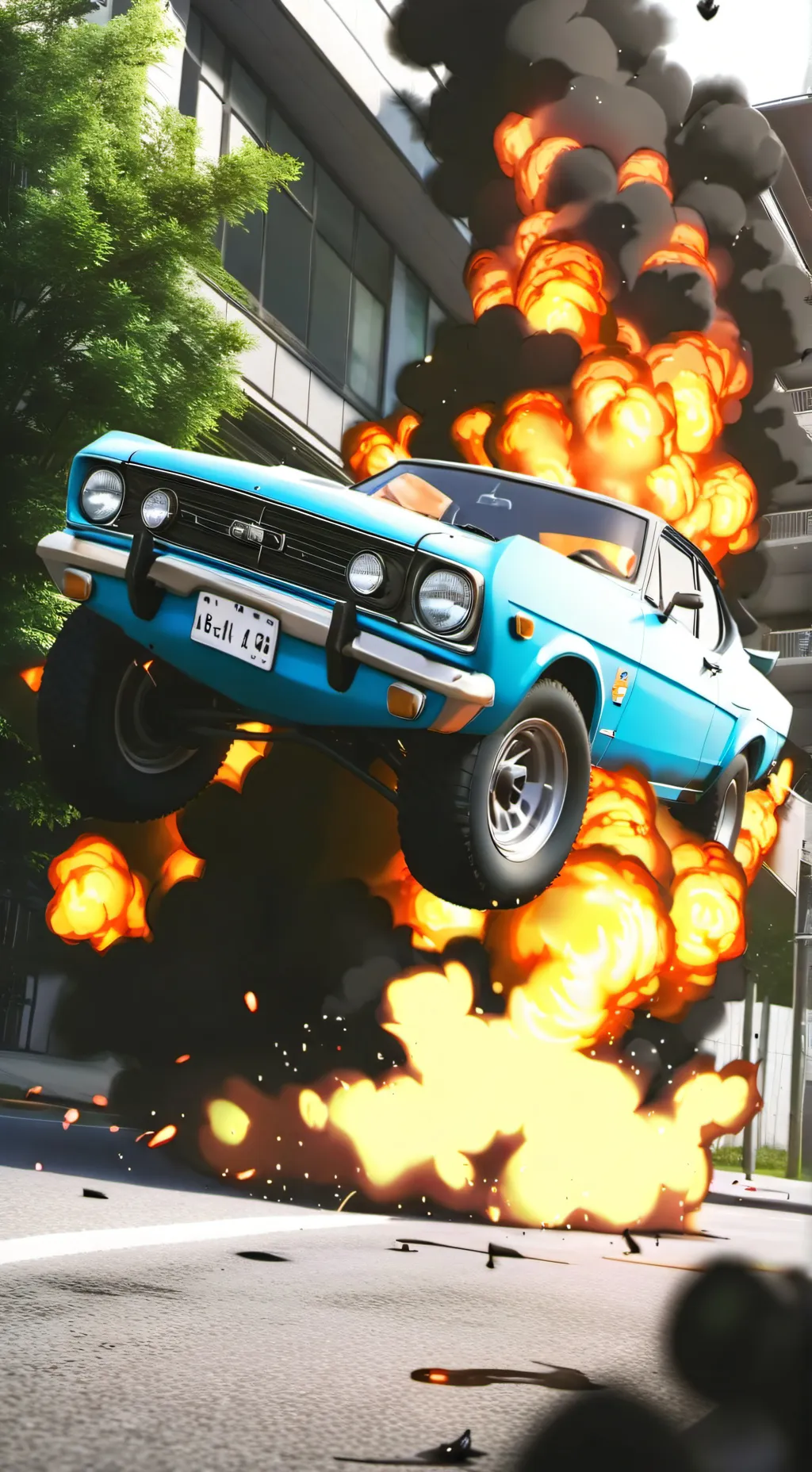 ai character: final destination2 background