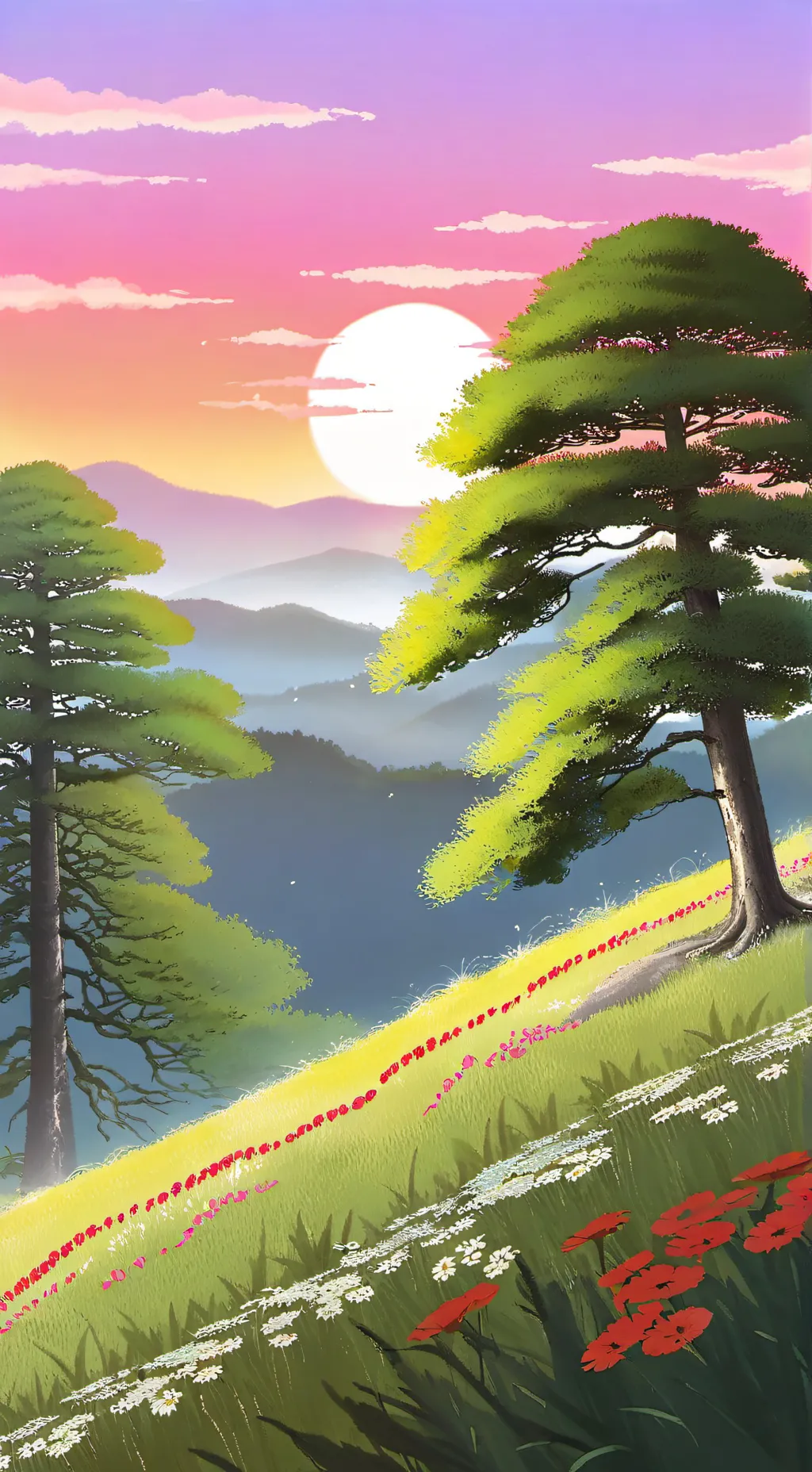 ai character: into the wind~ background