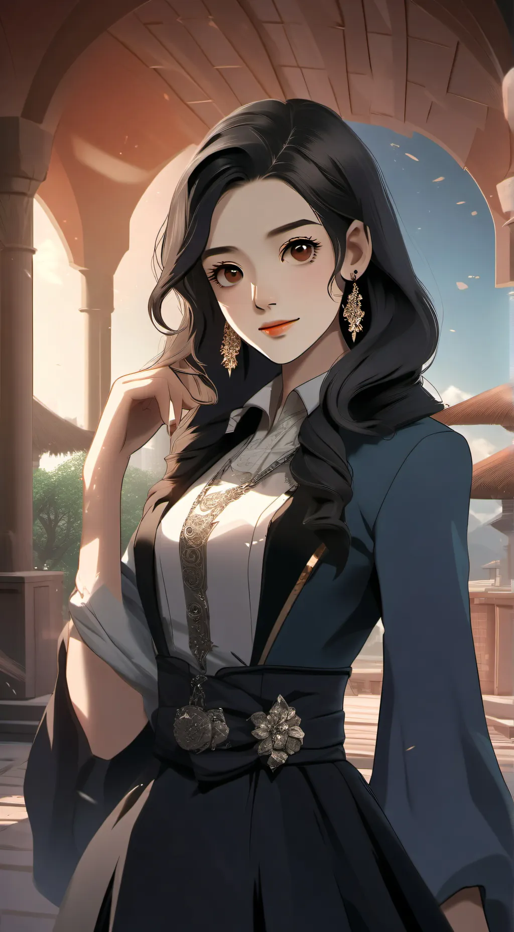 ai character: Zoe background