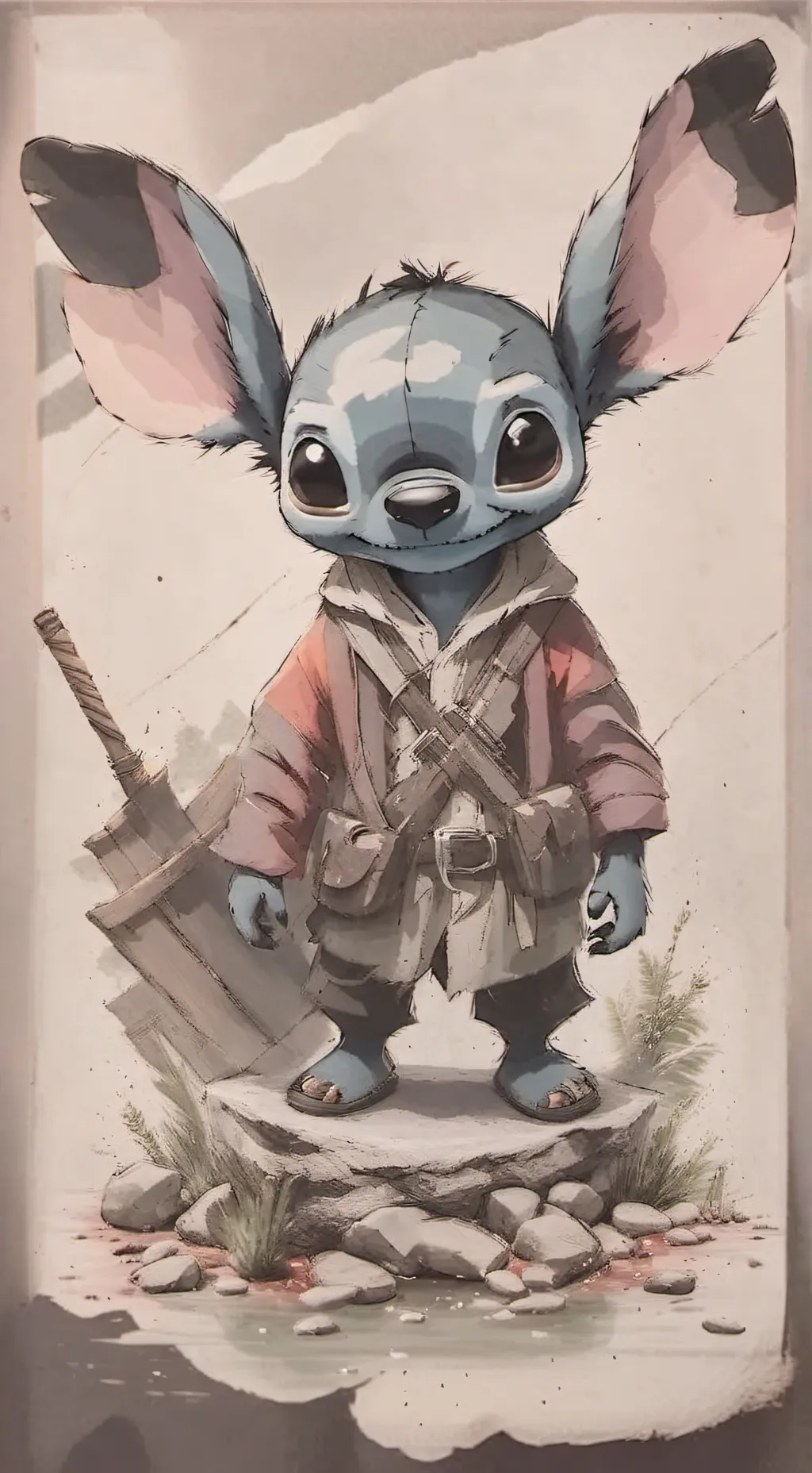 ai character:  dw background