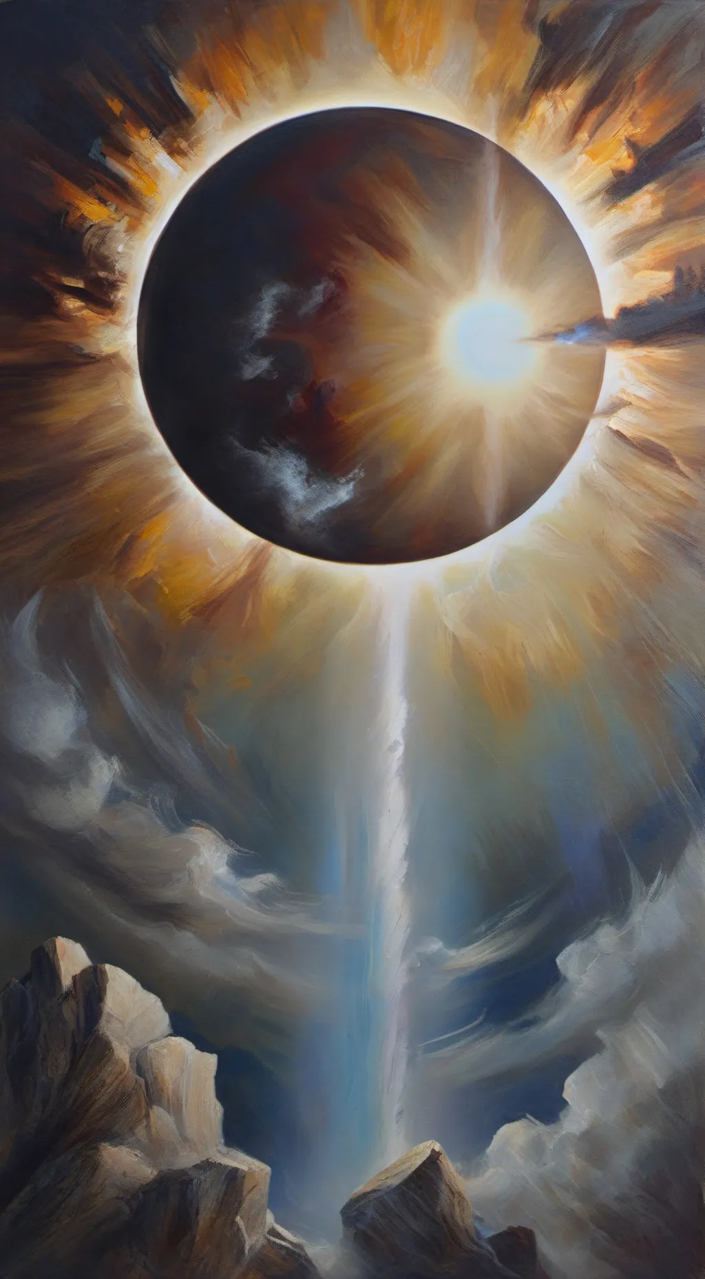 ai character: solar background