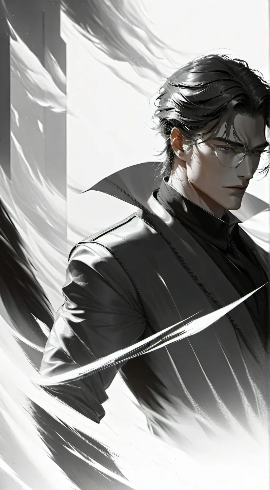 ai character: 🄻🅴🄾 background