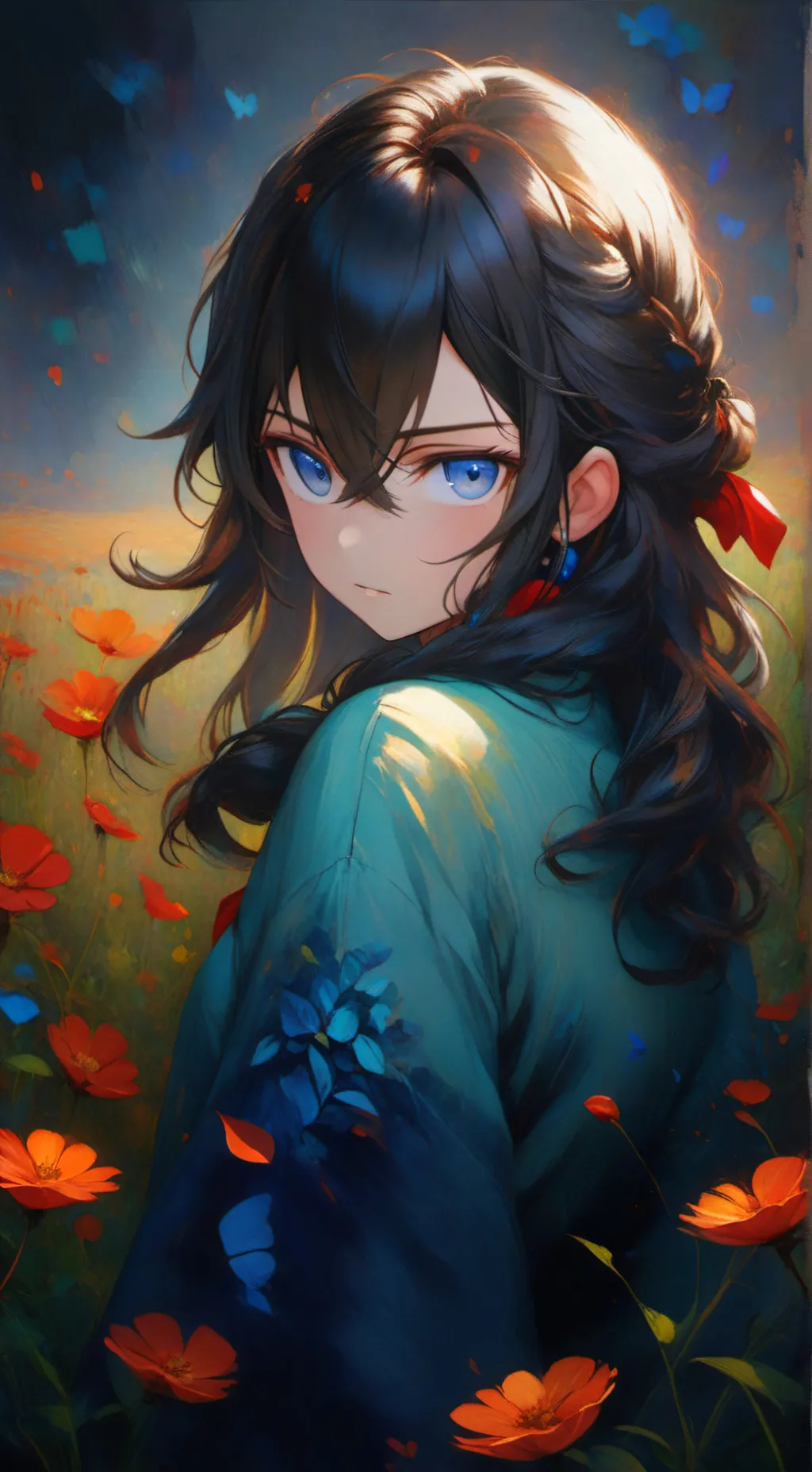 ai character: Muichirou  background