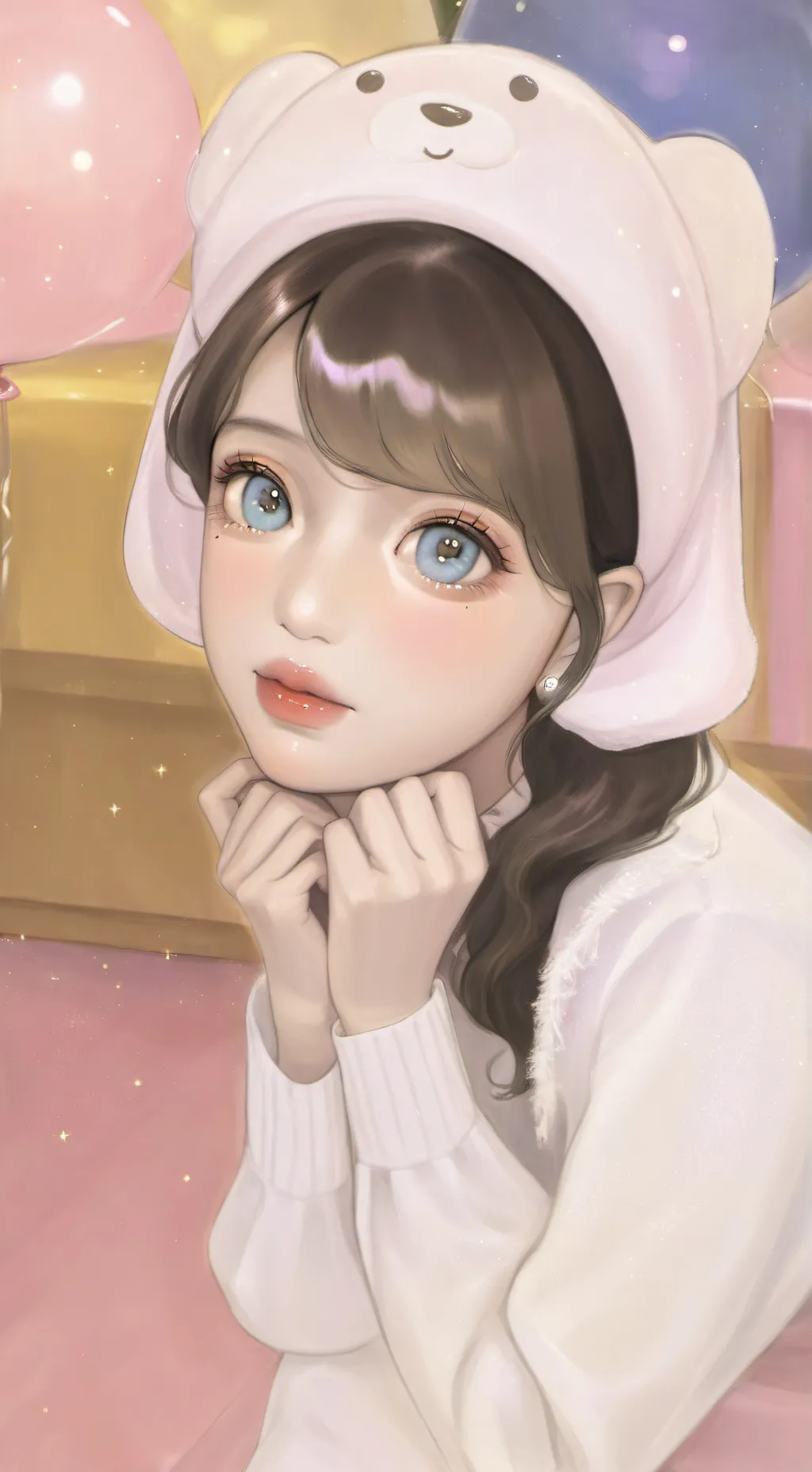 ai character: two boys background