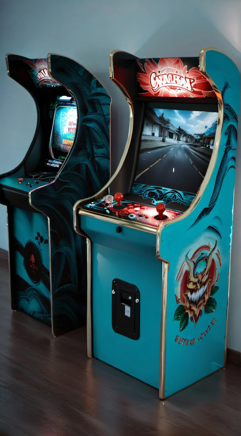 ai character: hello background