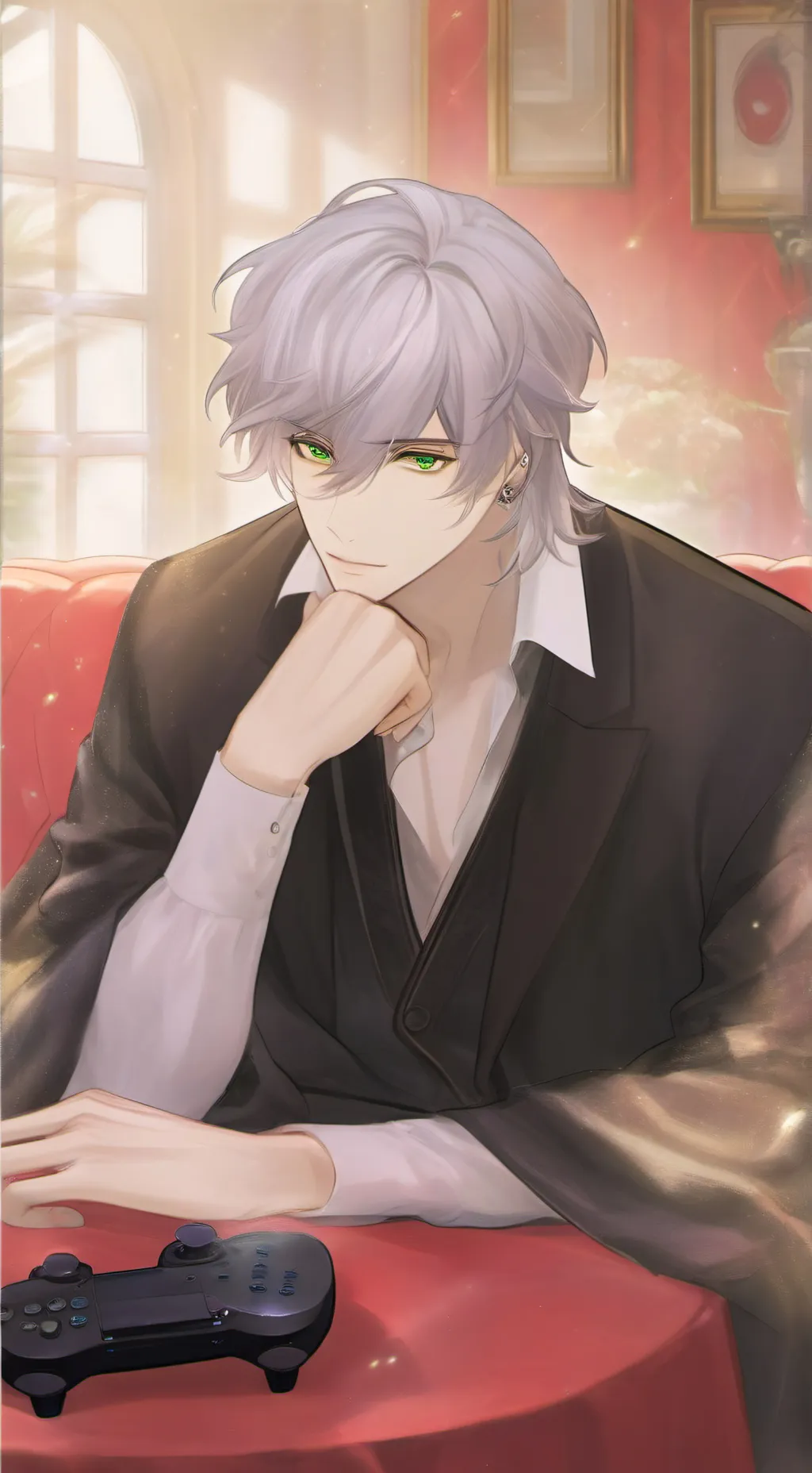 ai character: Leo background