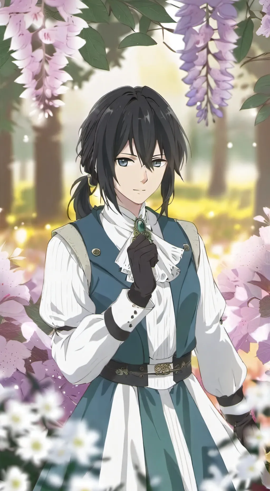 ai character: Гию background