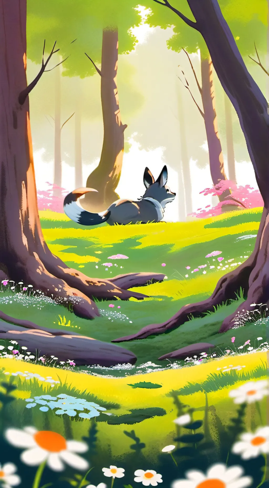 ai character: sprunki background