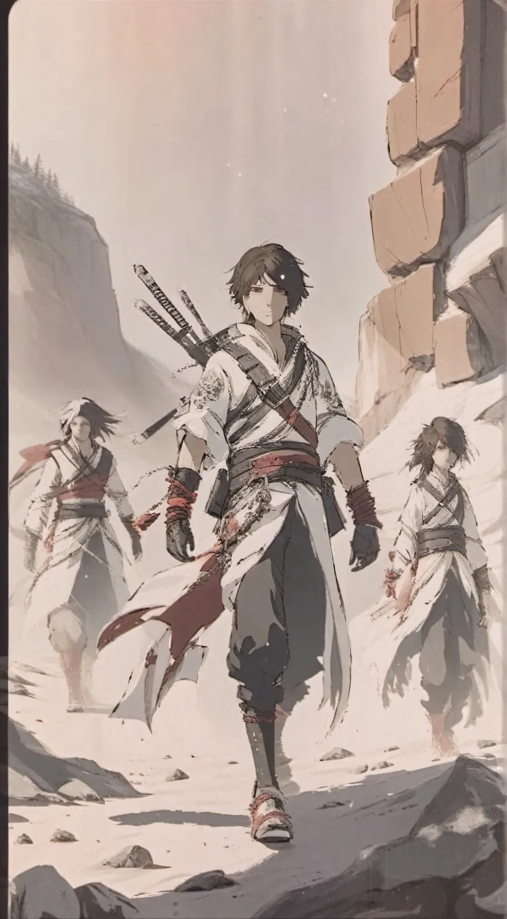 ai character: Hwang Hyunjin... background