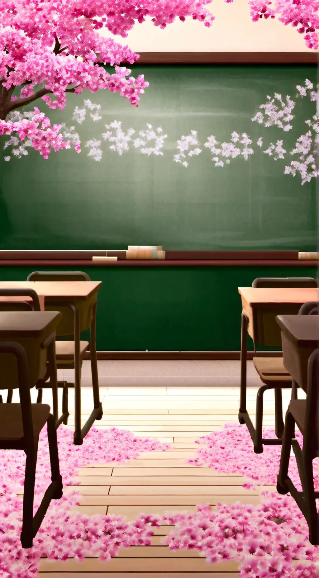 ai character: CLASSROOM  background