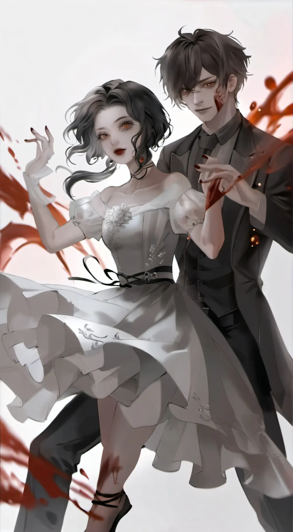 ai character: tiptoe through the background