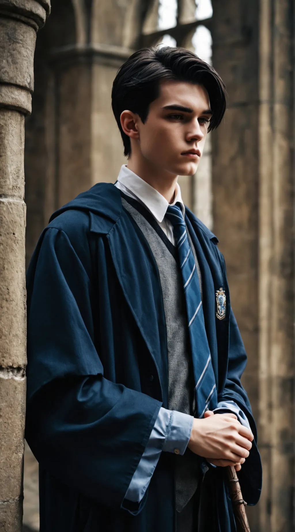 ai character: Gregory Fern  background