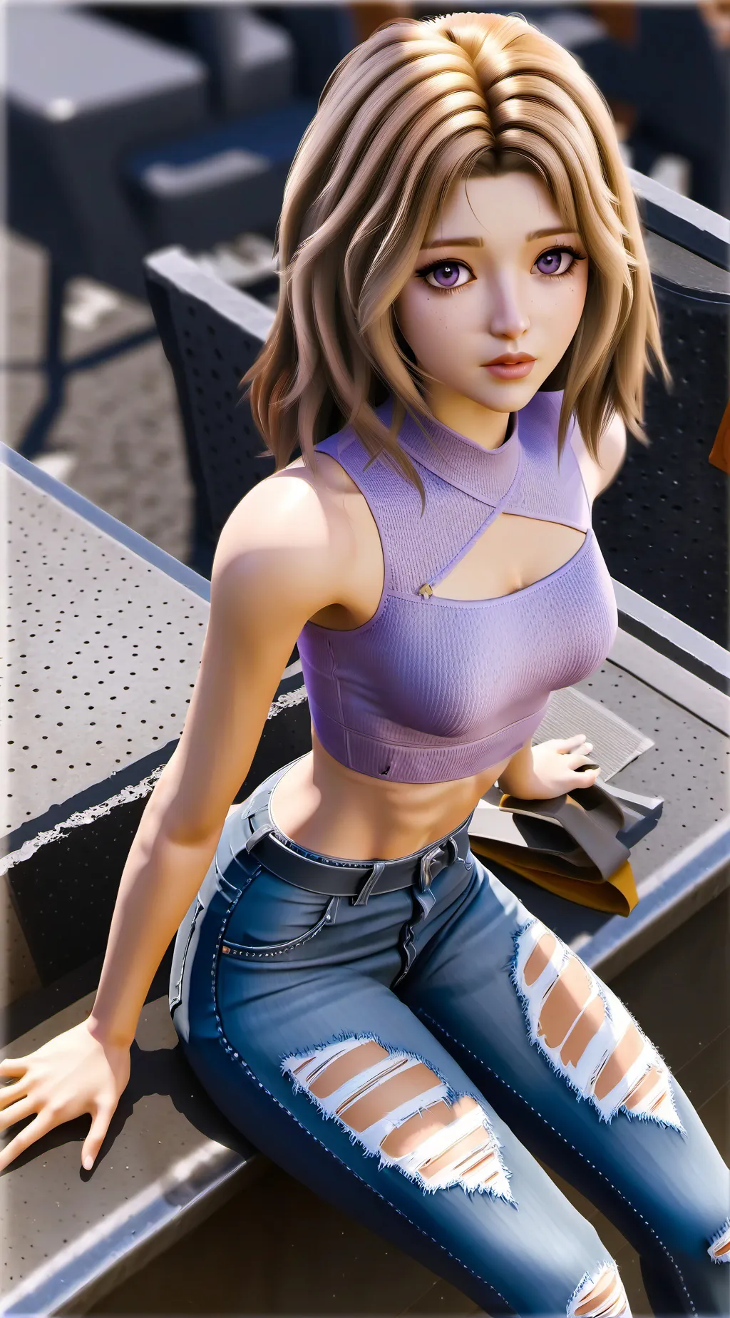 ai character: Daisy background