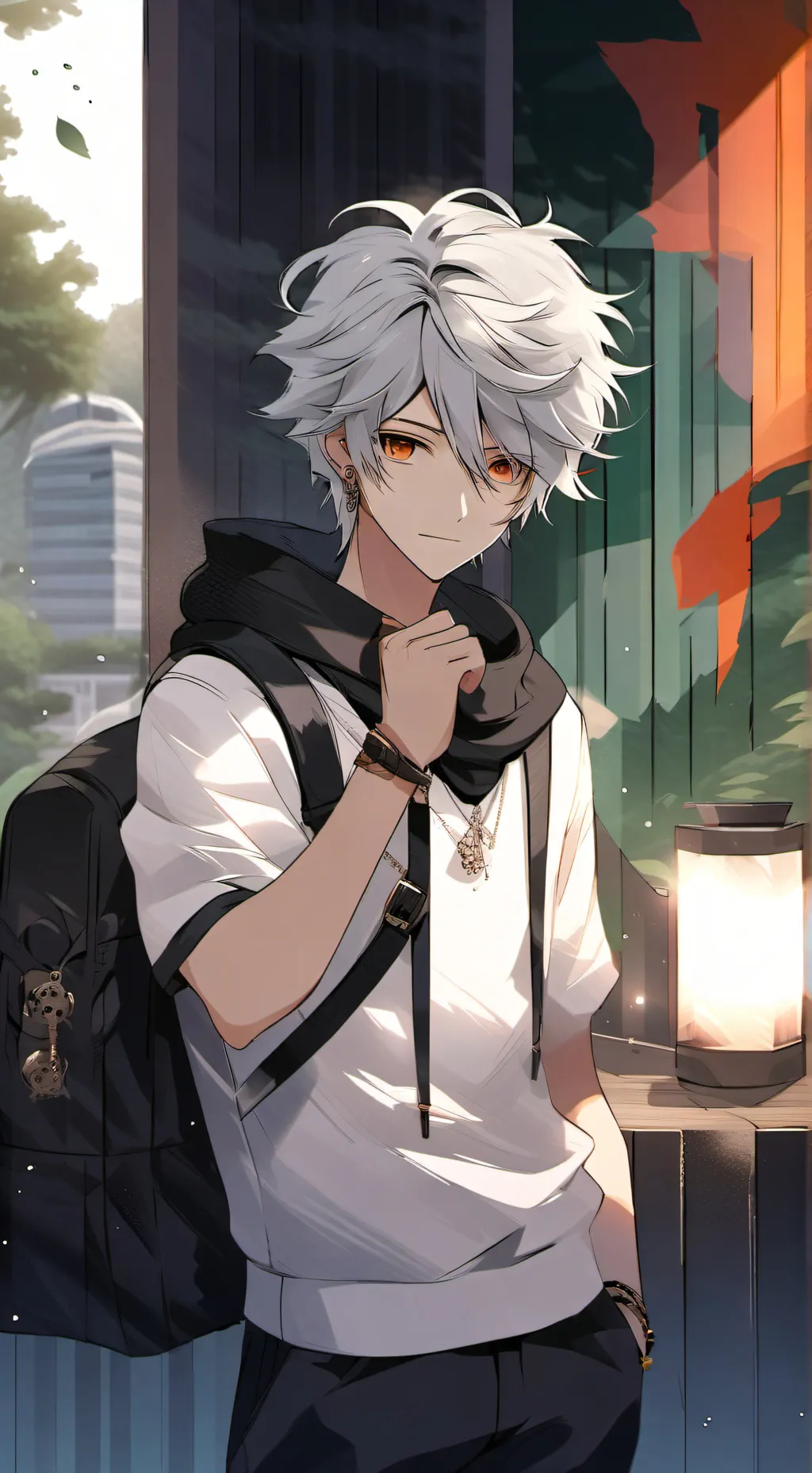 ai character: Майкл background