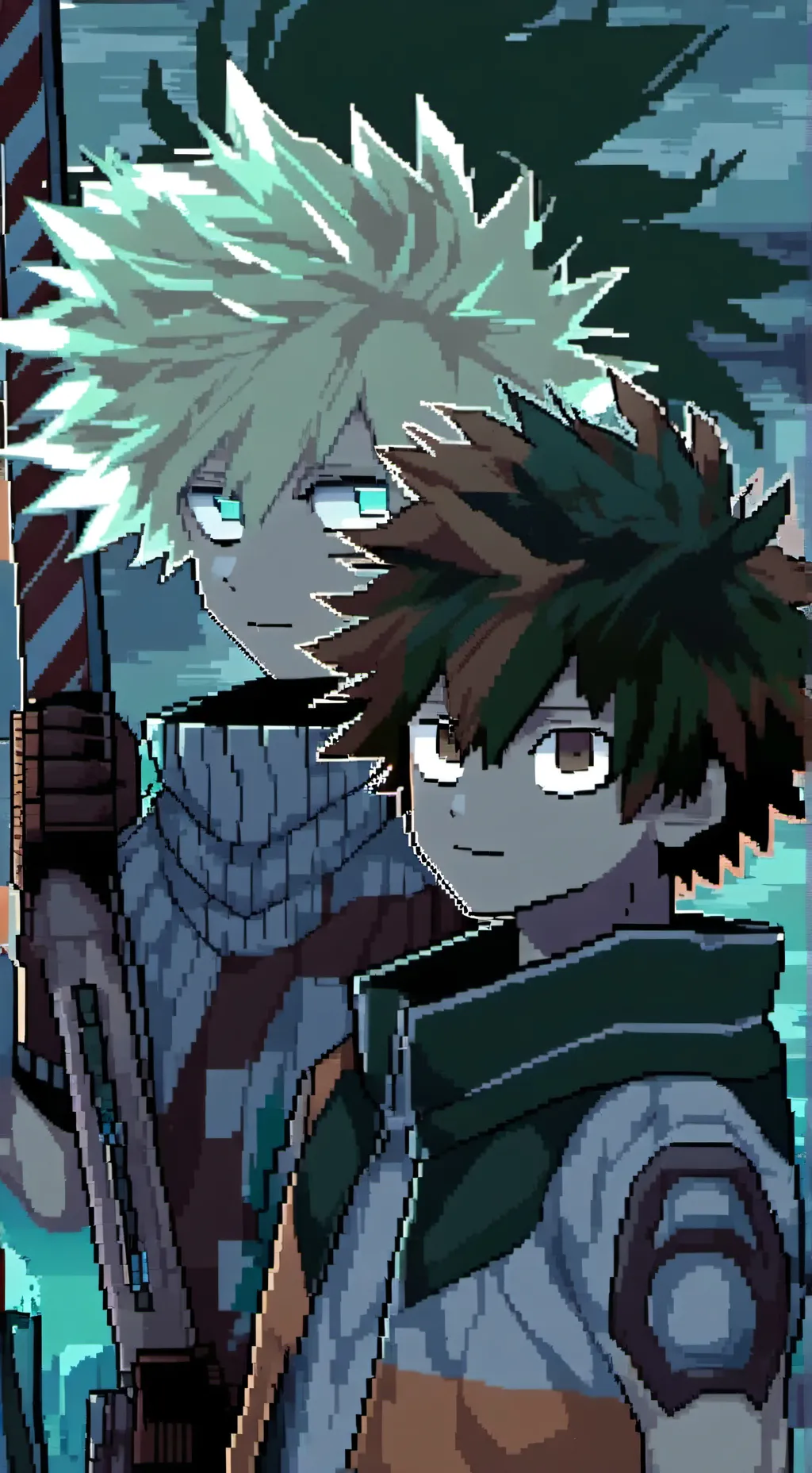ai character: Mha kids and babys background