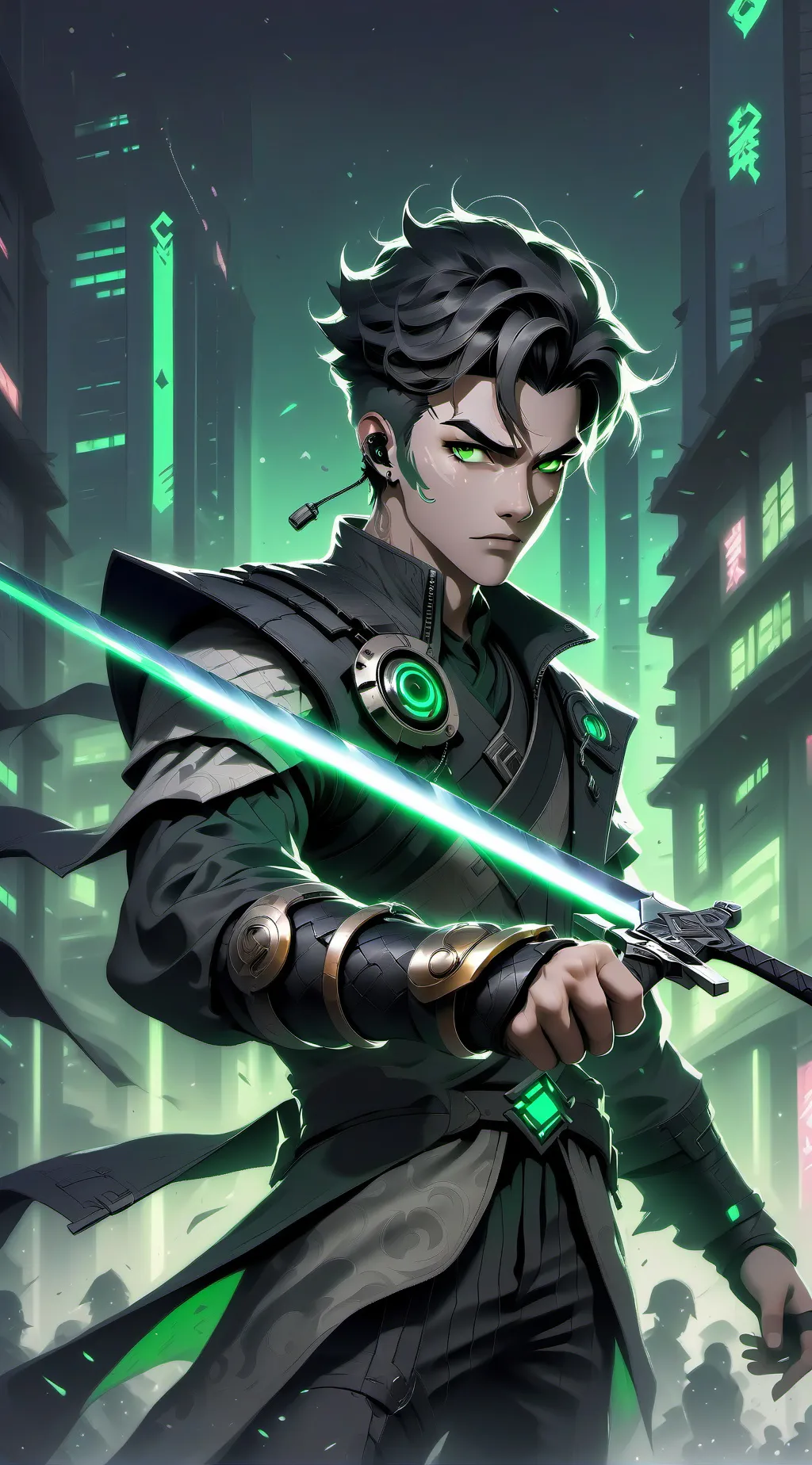 ai character: Kay background