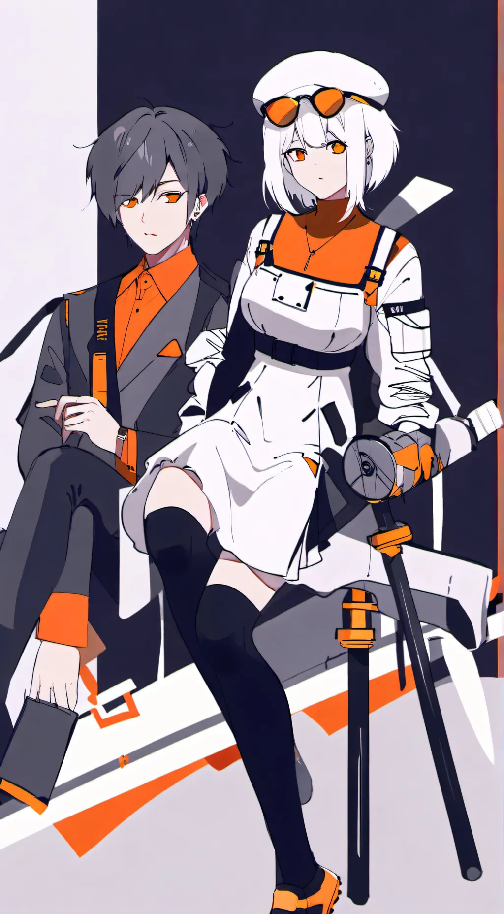 ai character: las dos hermanas  background