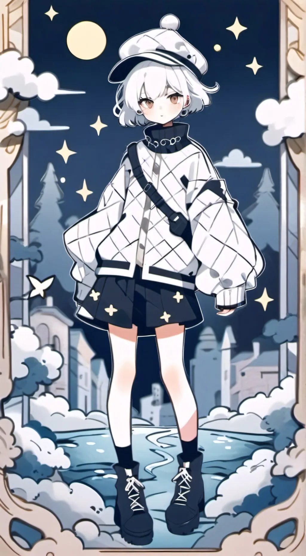 ai character: Shelly fosilian background