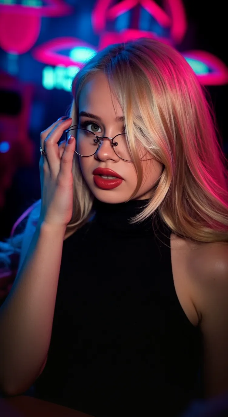 ai character: Zoe  background