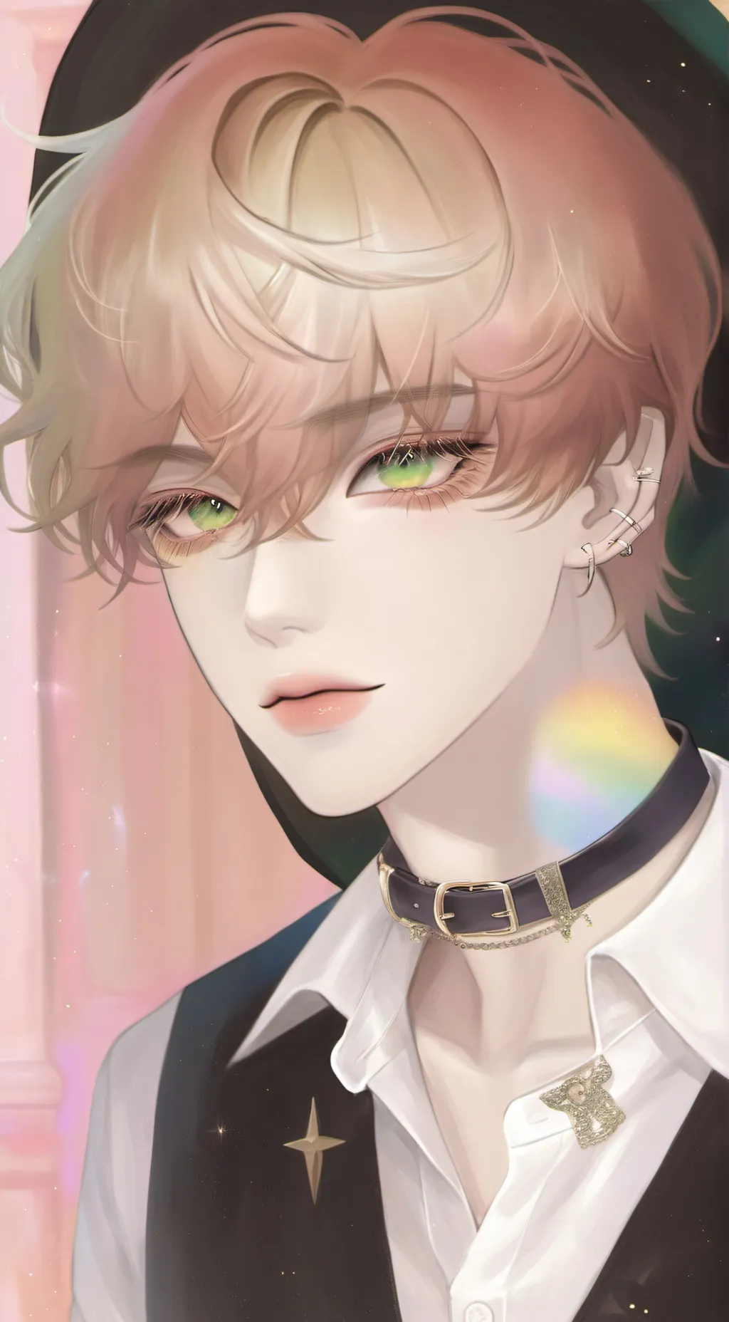 ai character: ash background