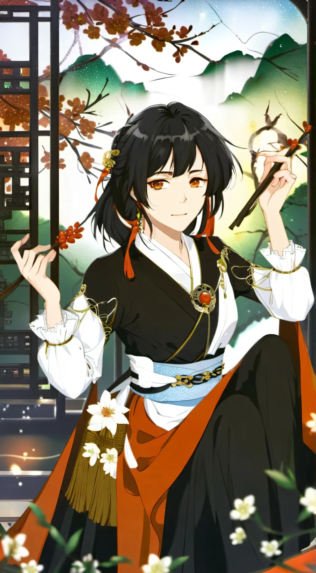 ai character: Elara background