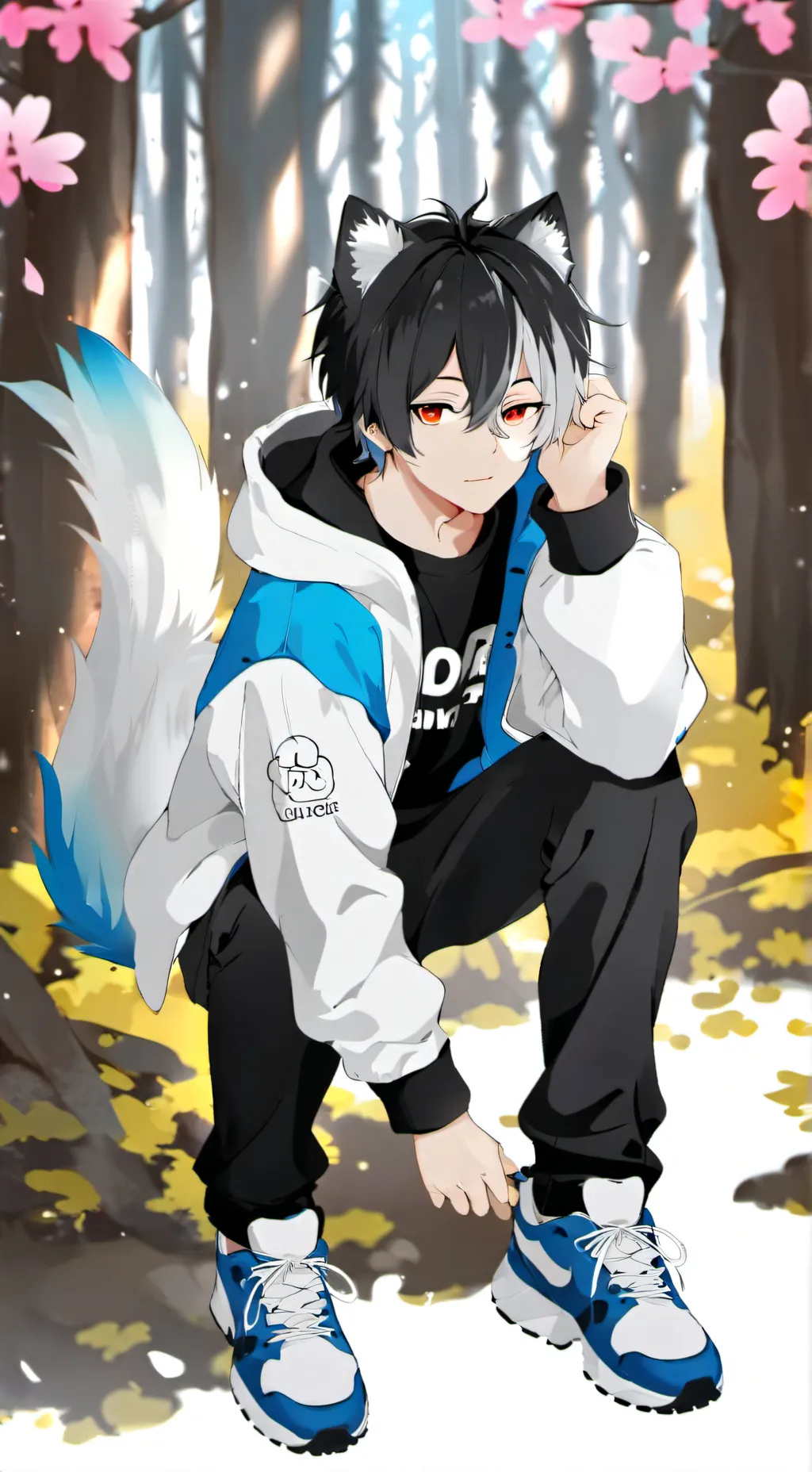 ai character: Femboy background