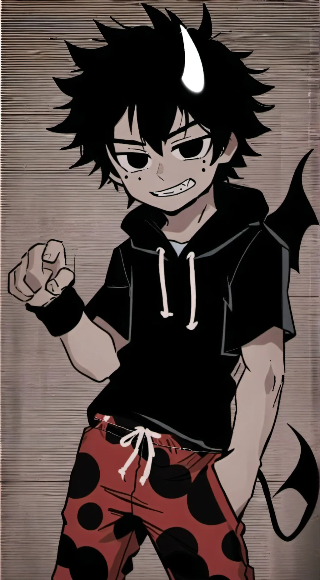 ai character: Suku blacksmith  background