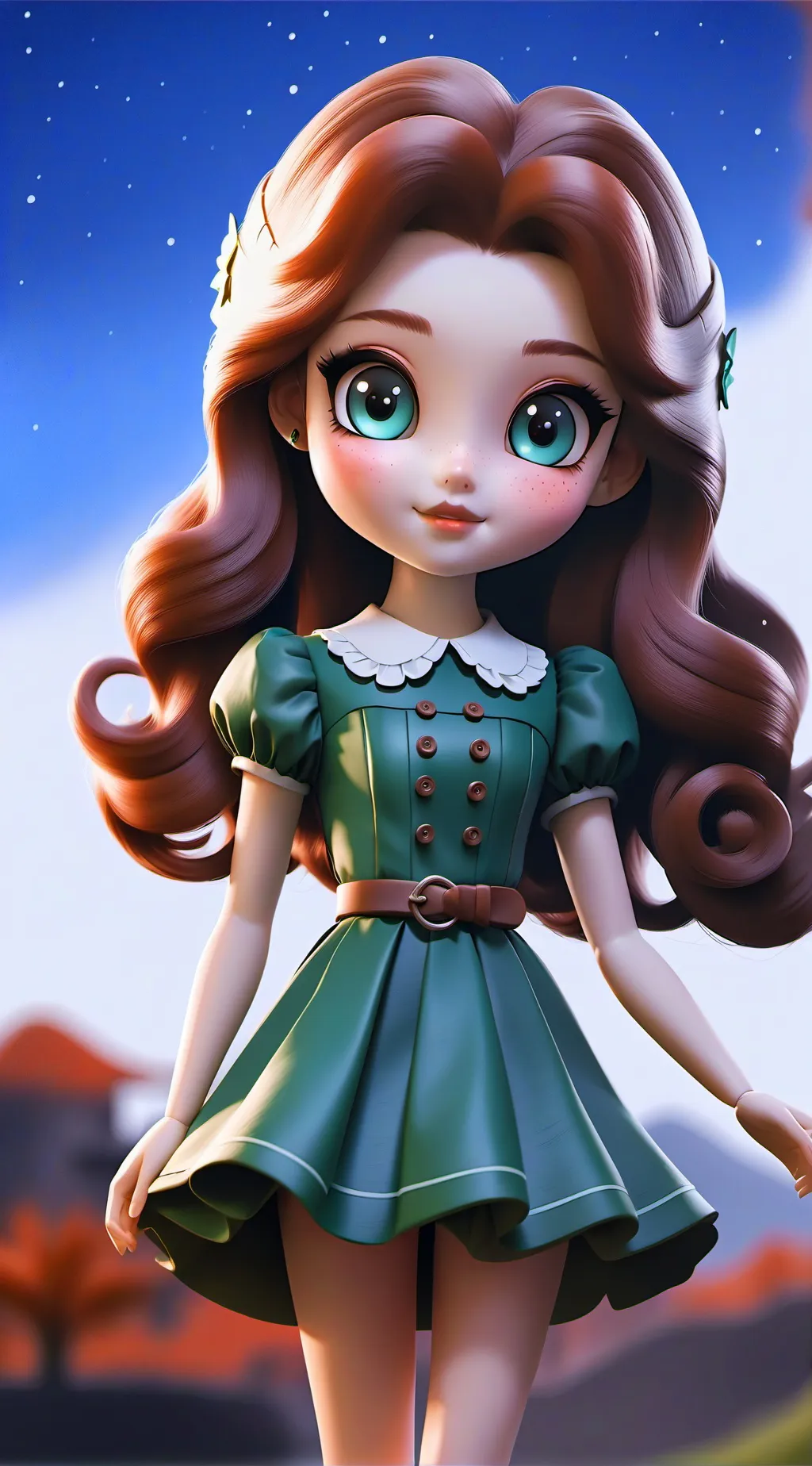 ai character: Livess. background