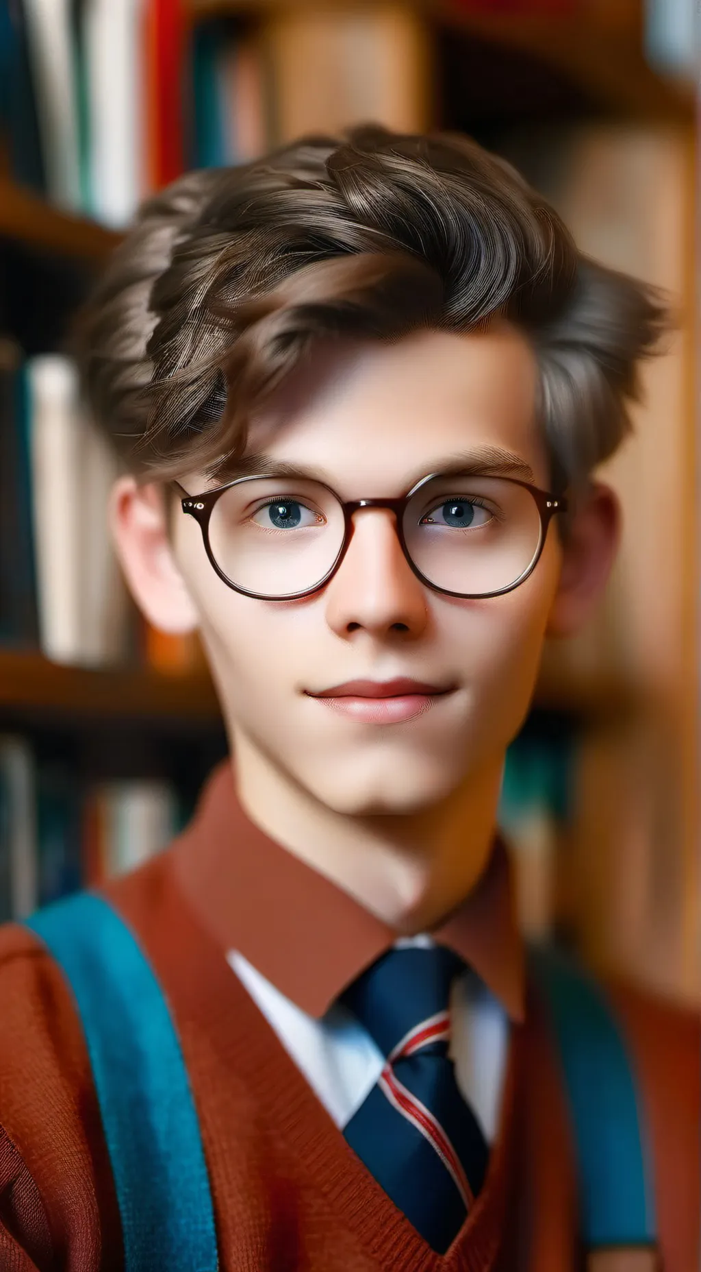 ai character: nerd v2 background