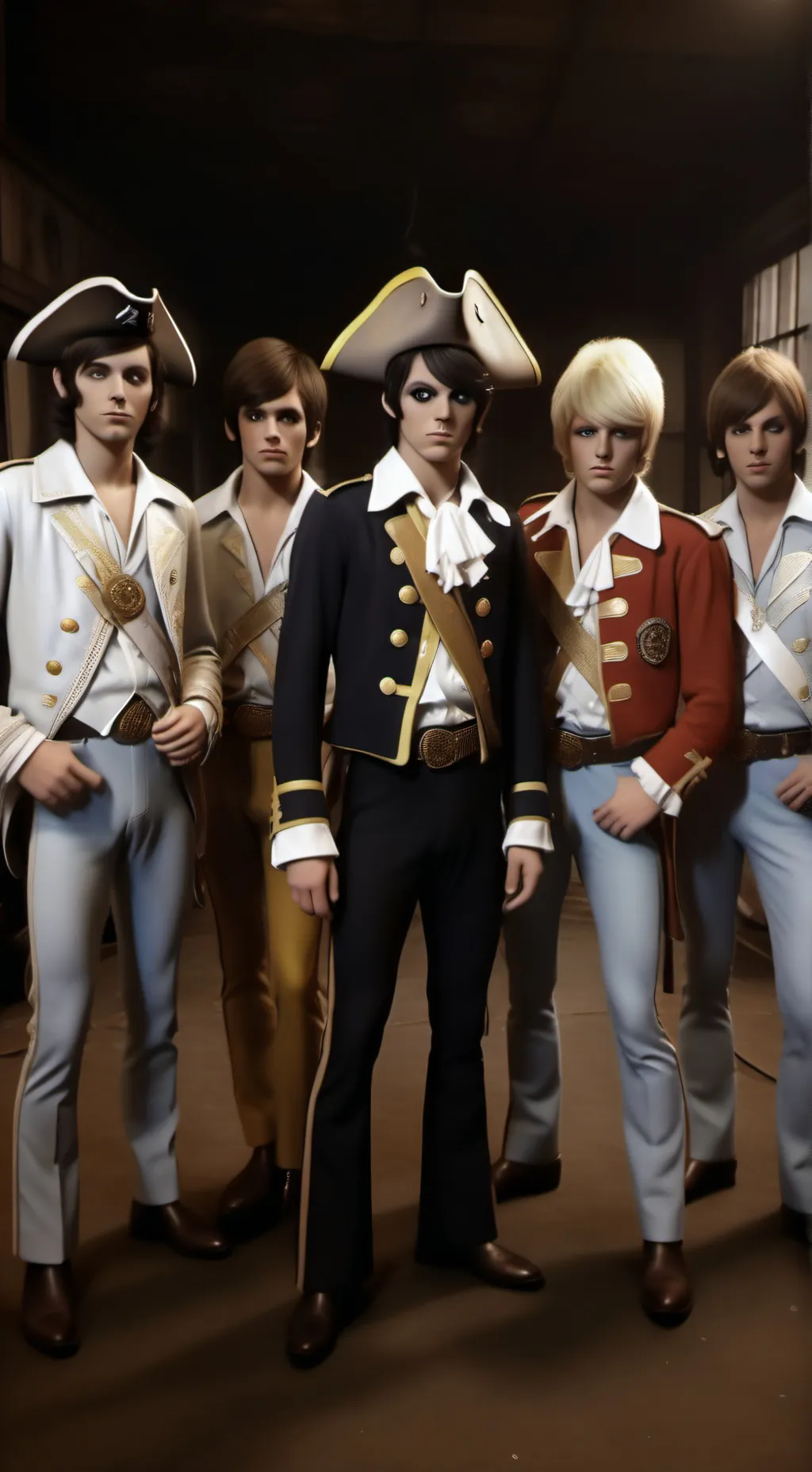 ai character: Paul Revere& The R background