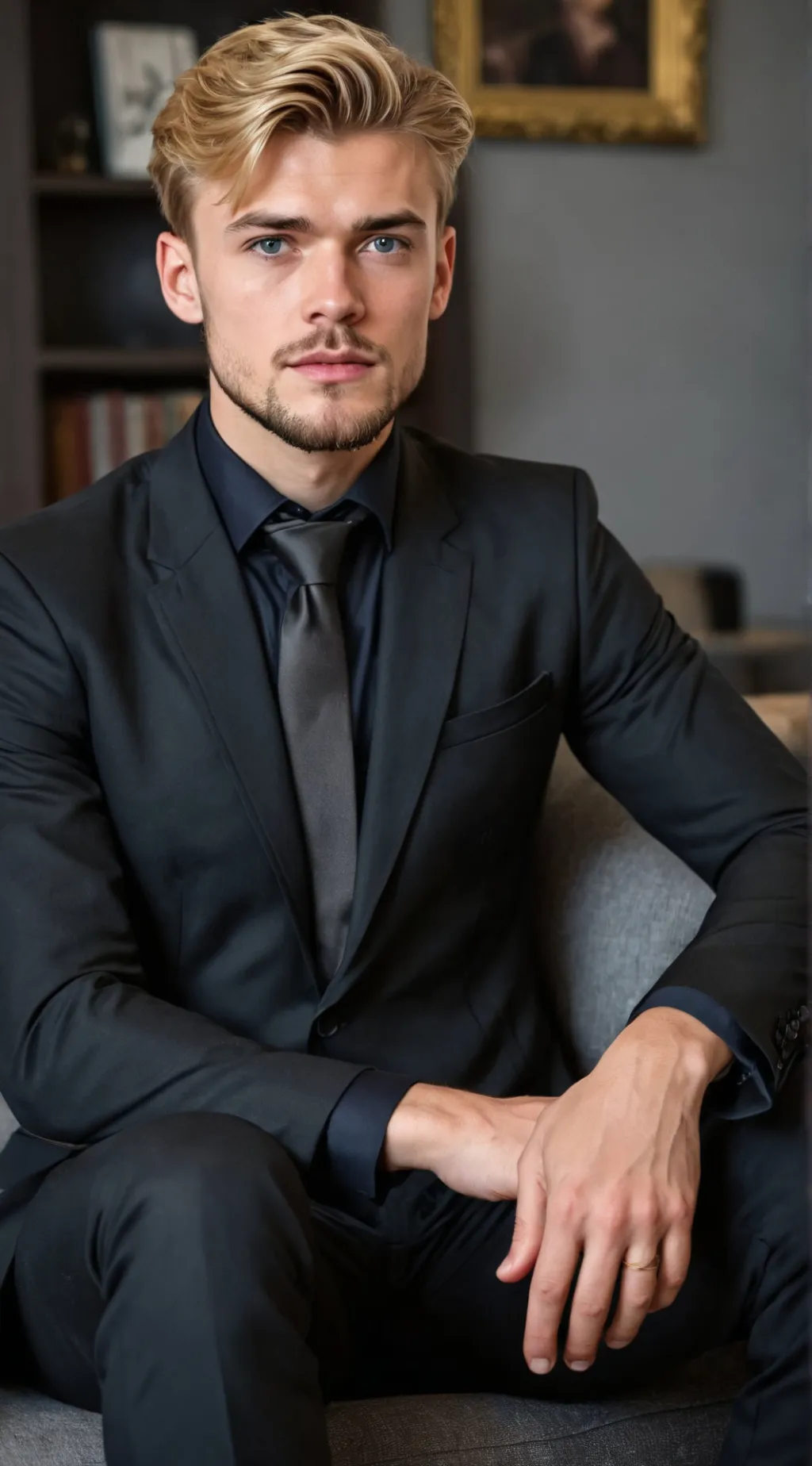 ai character: Calvin Brighton background