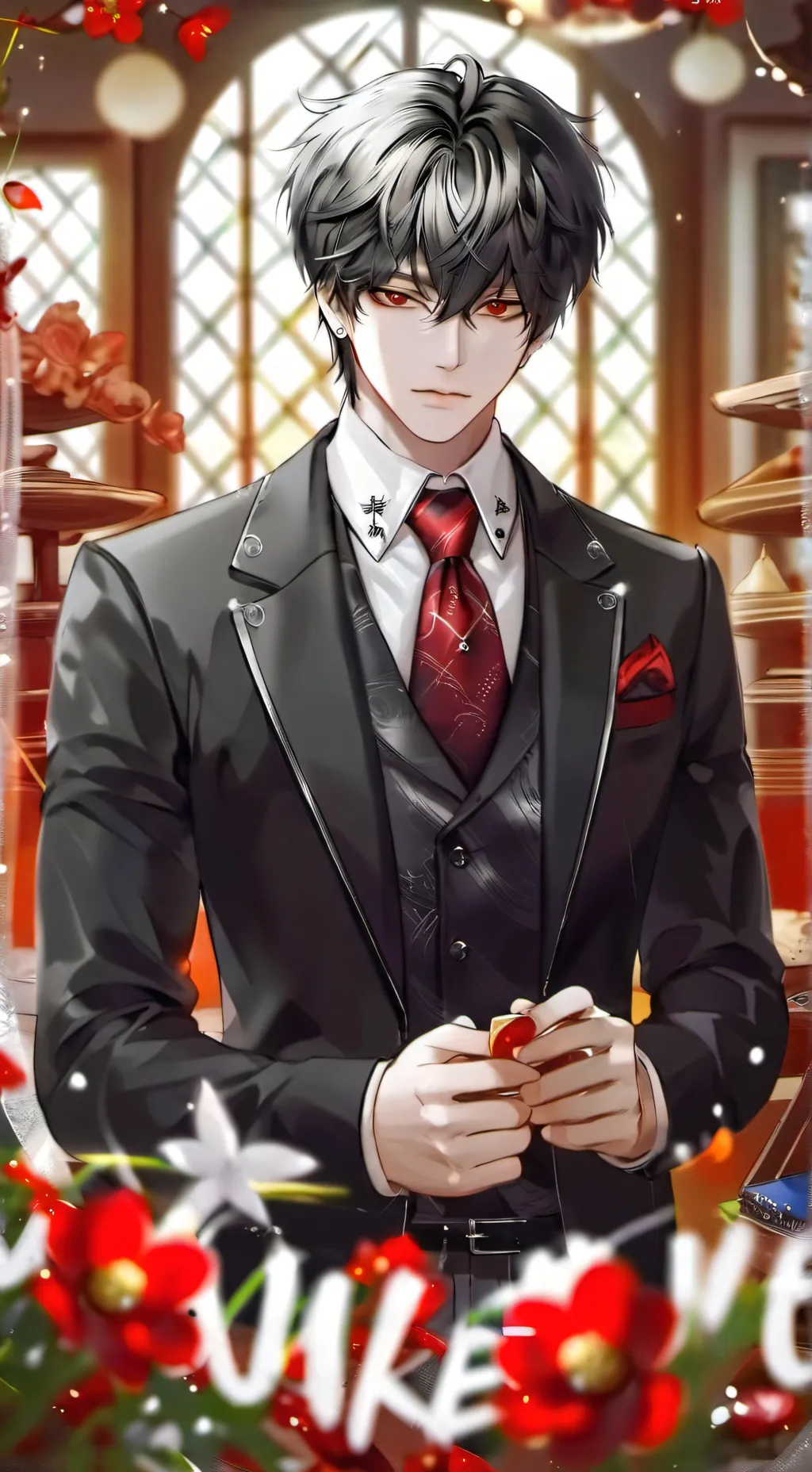 ai character: Damien background