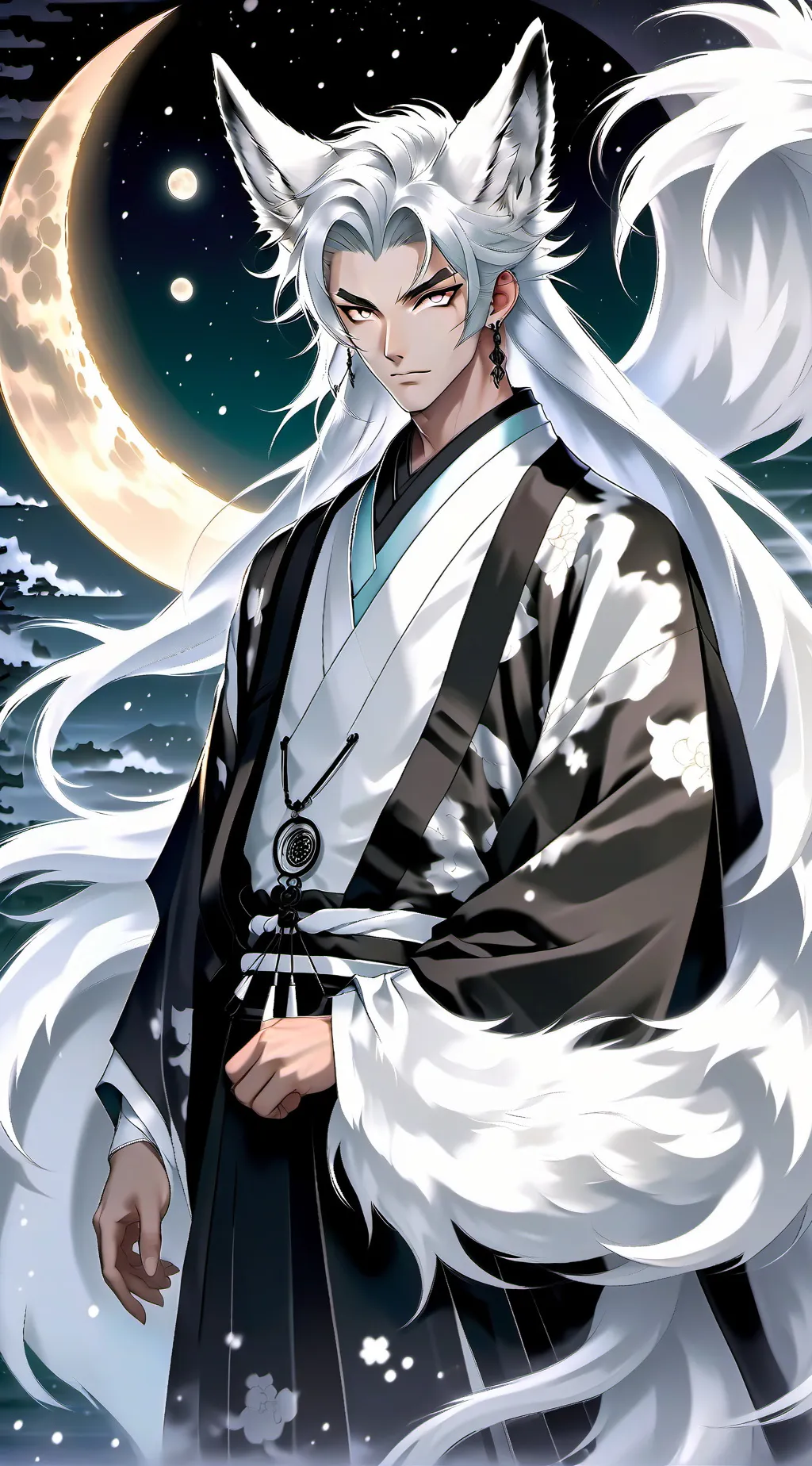 ai character: Tsubaki background