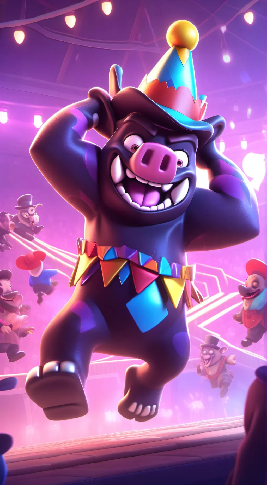 ai character: Blorp background