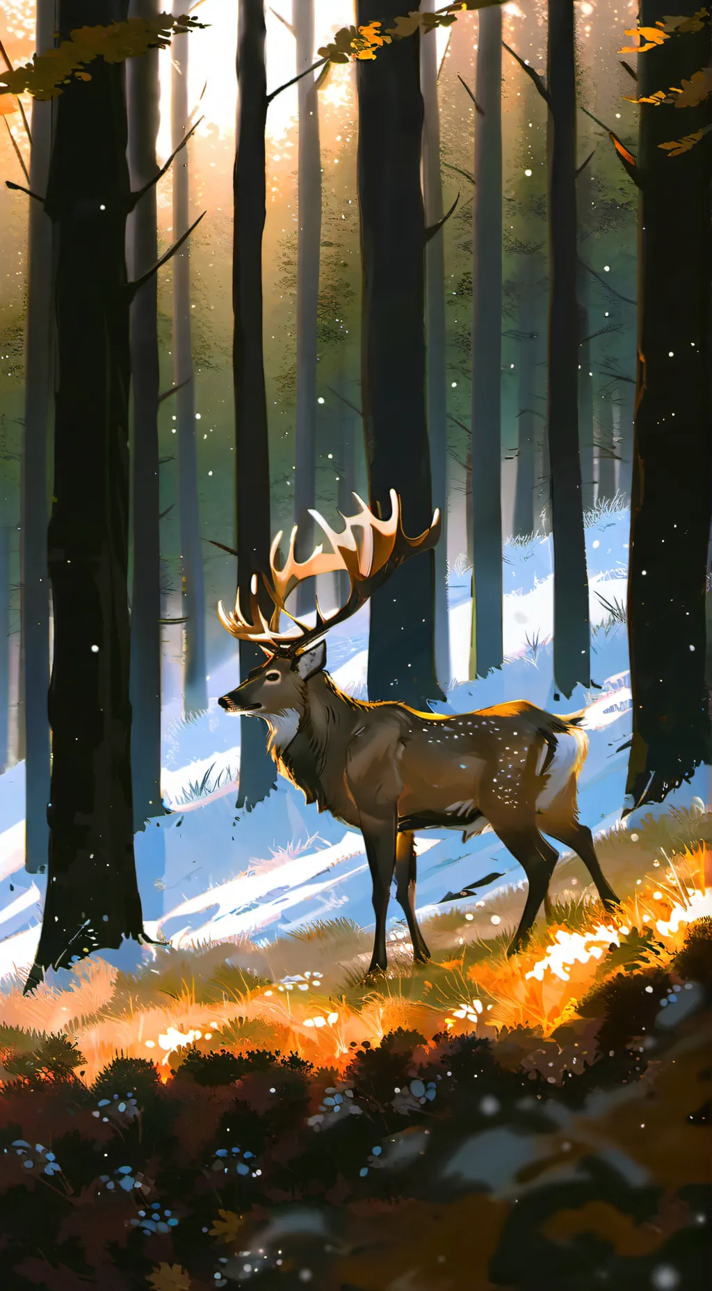 ai character: blind, deaf, mute background