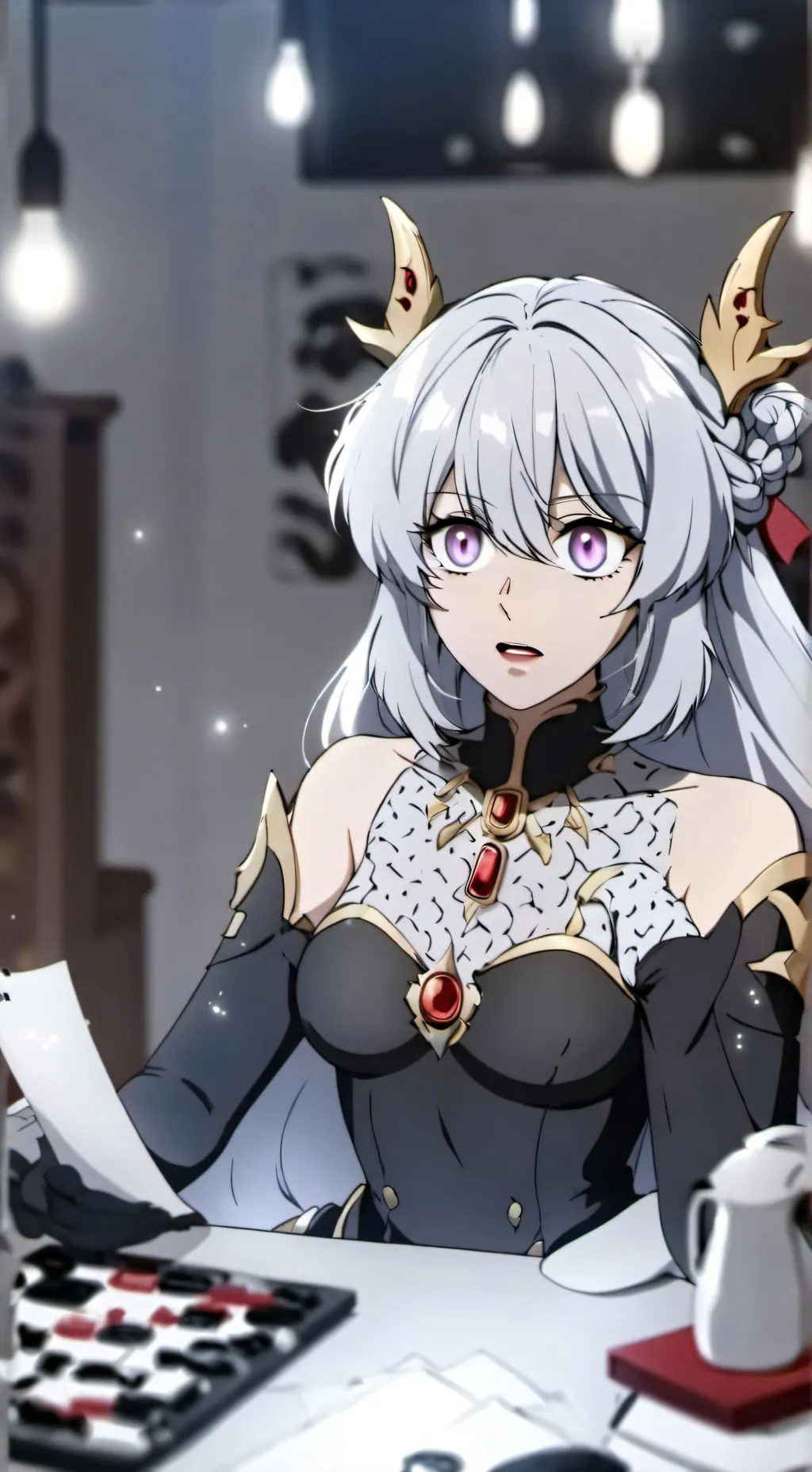 ai character: June 🥰 background