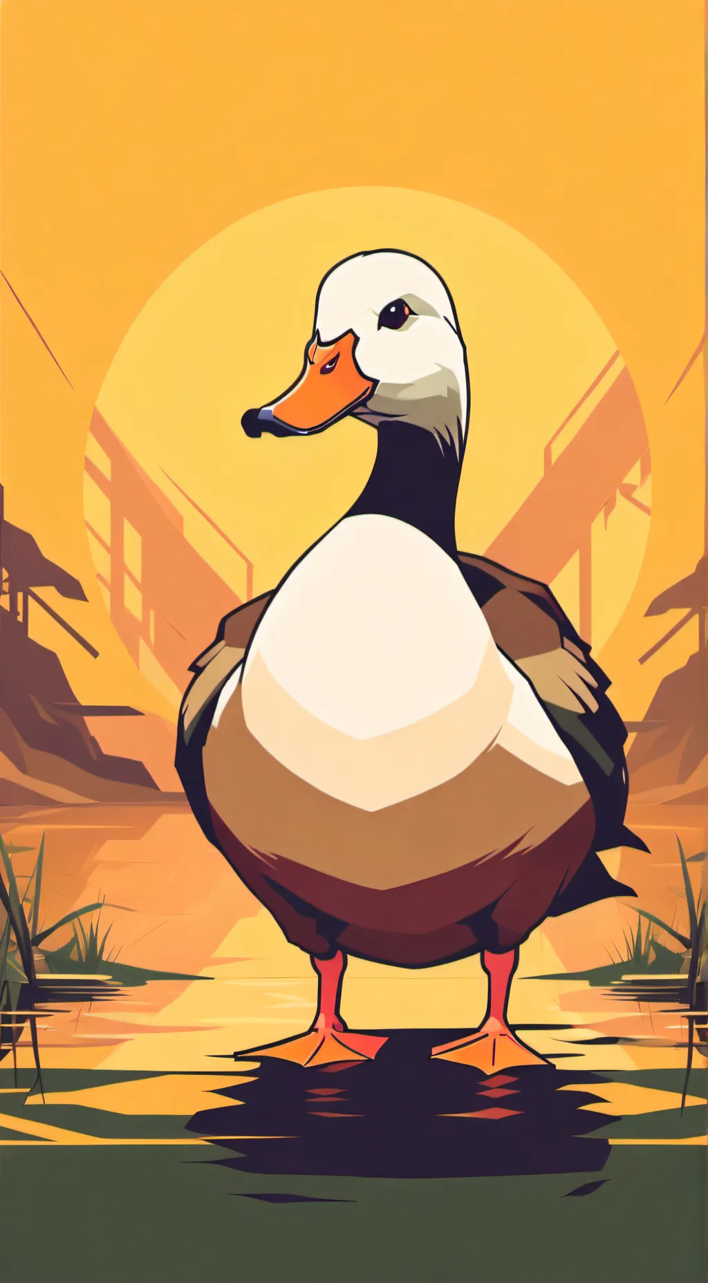 ai character: The Duck Clan background