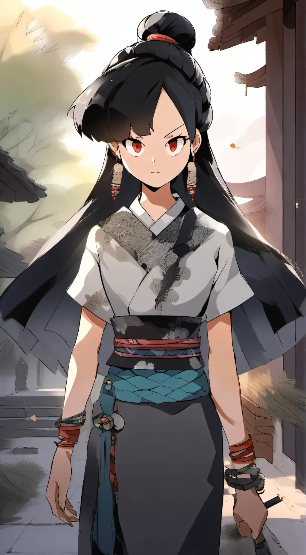 ai character: ChiChi background