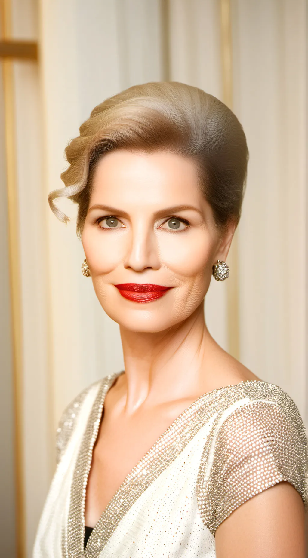 ai character: kayla green background