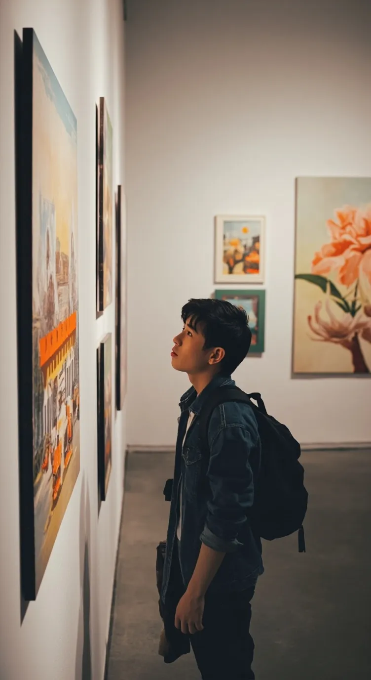 ai character: juice wrld background