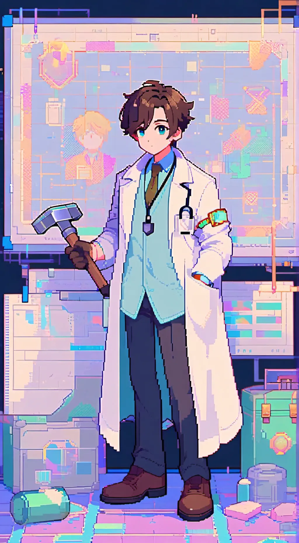 ai character: Doctor Reflex background