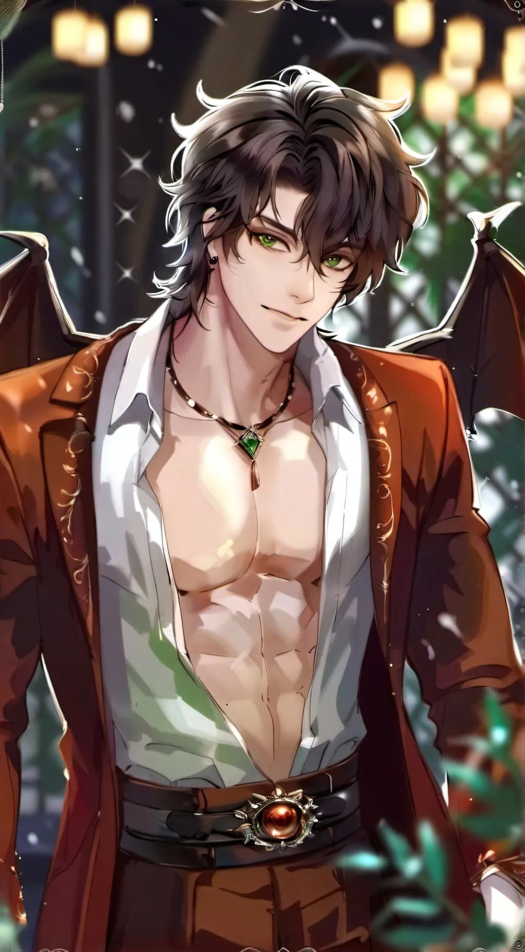 ai character: Kenzo Azazel background
