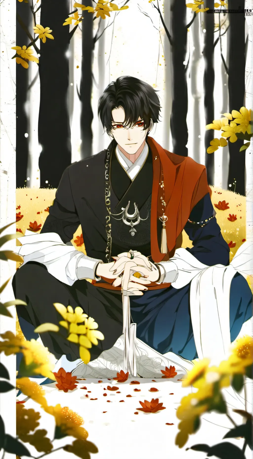 ai character: amor prohibido  background